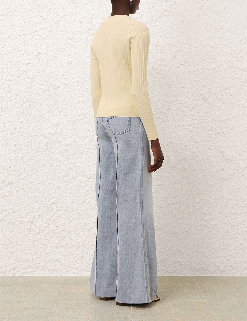 RIBBED KNIT CARDIGAN 4