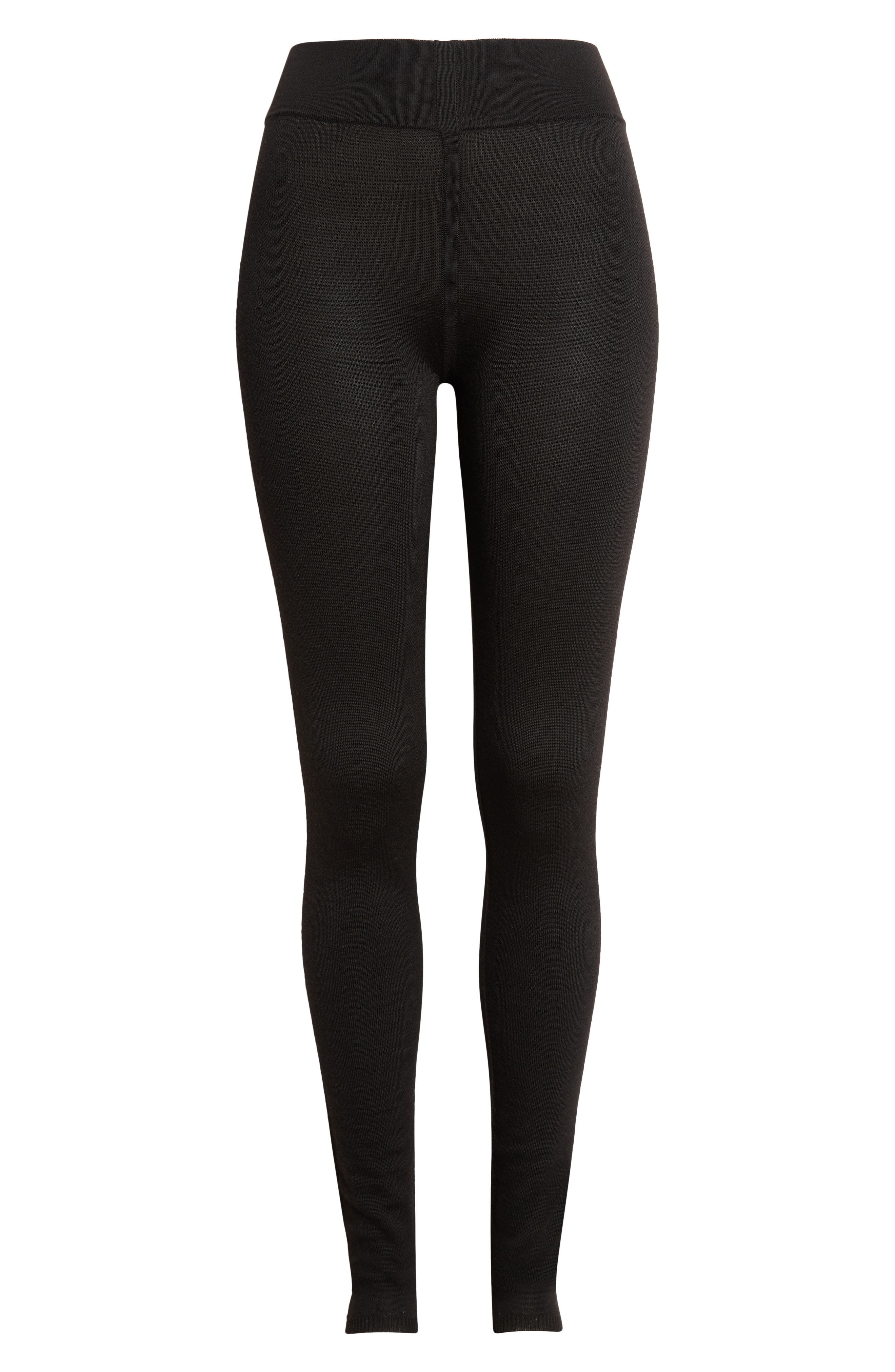 Rick Owens Wool Leggings in Black at Nordstrom - 6