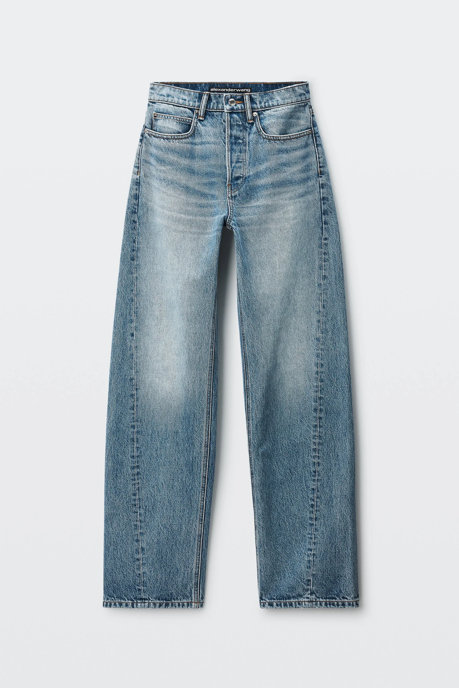float logo shadow pocket mid-rise relaxed jean - 1