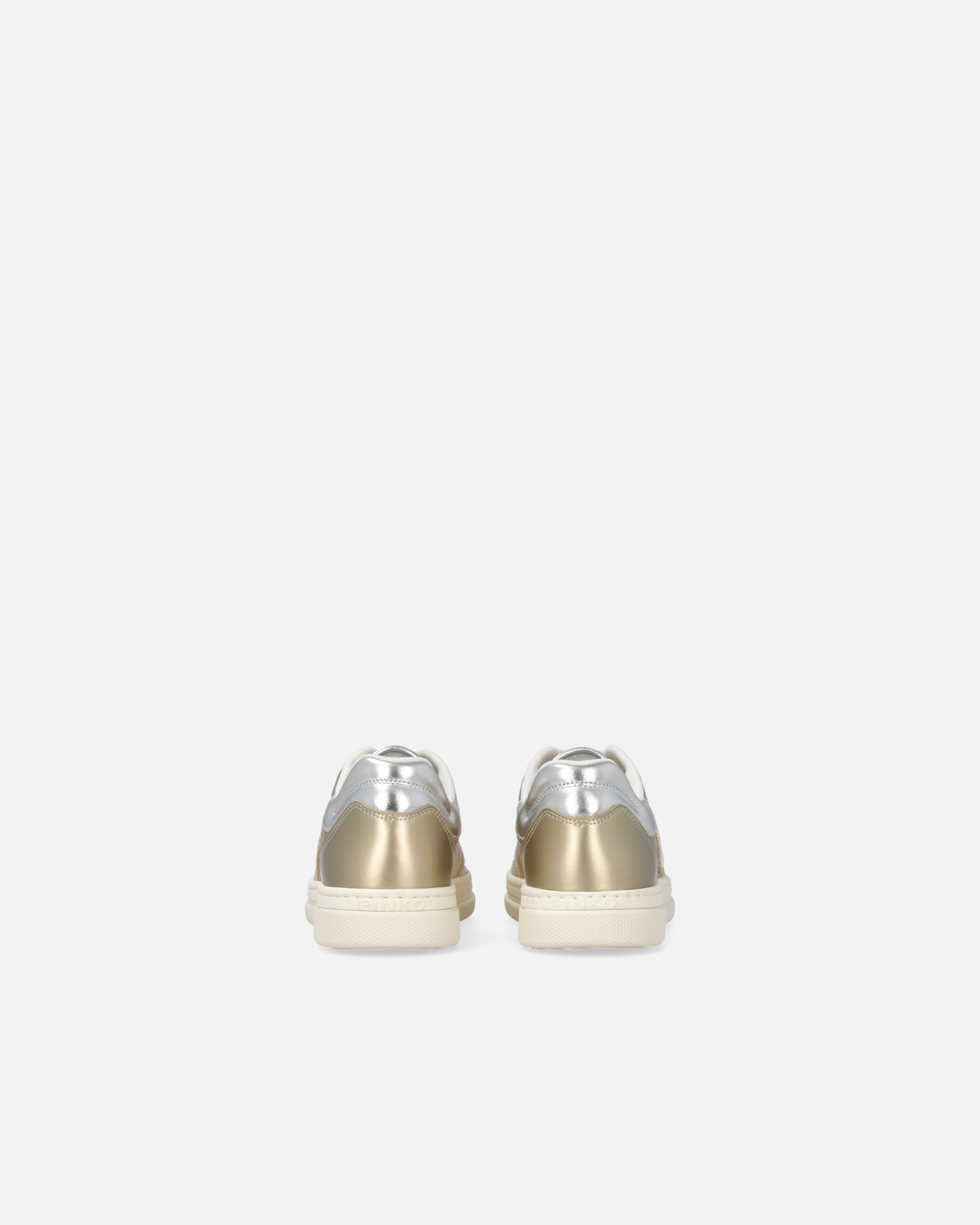 LAMINATED SNEAKERS WITH LOVE BIRDS LOGO - 8