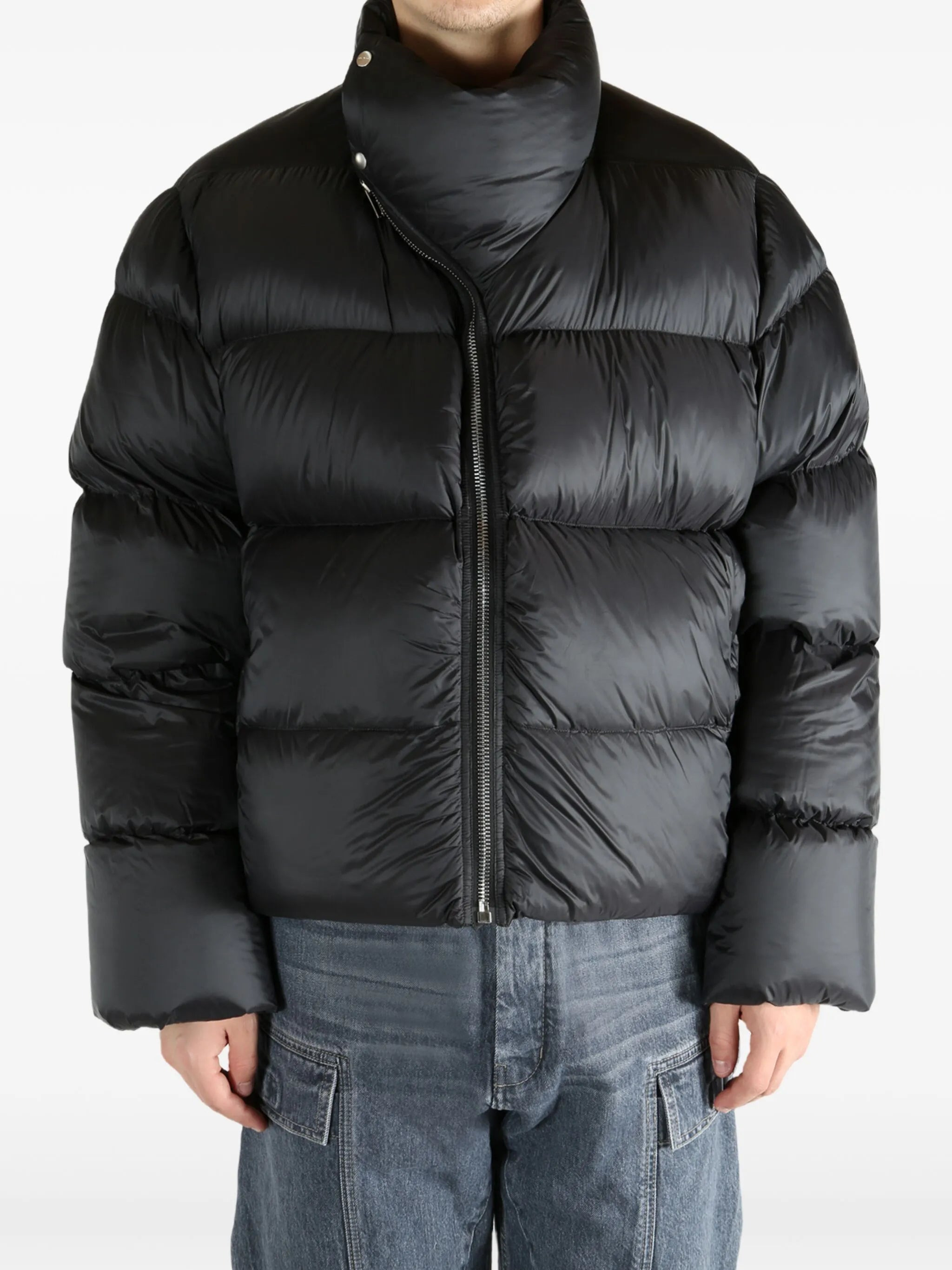 Rick Owens Quilted High-neck Jacket - 5