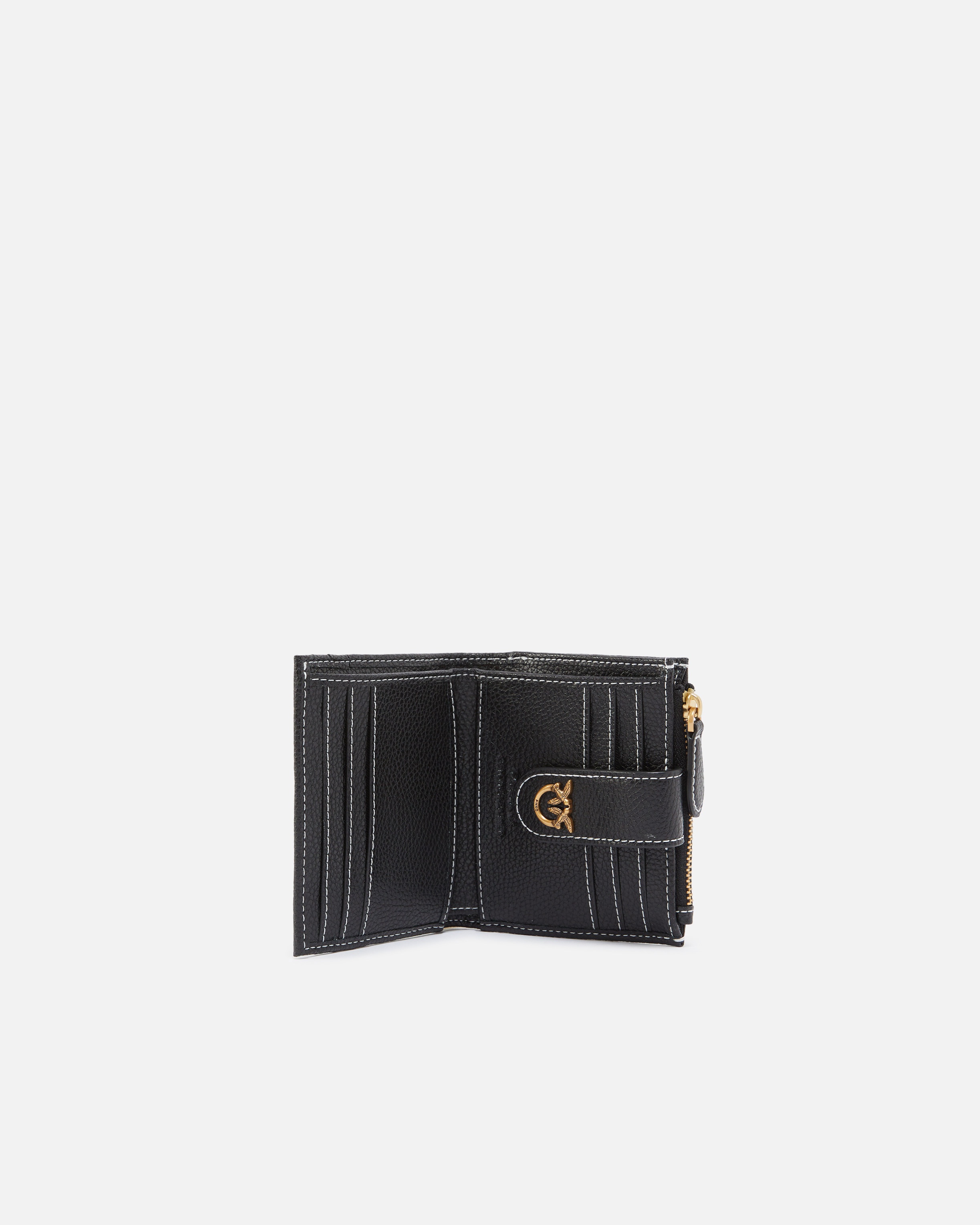 SMALL TUMBLED LEATHER WALLET - 3