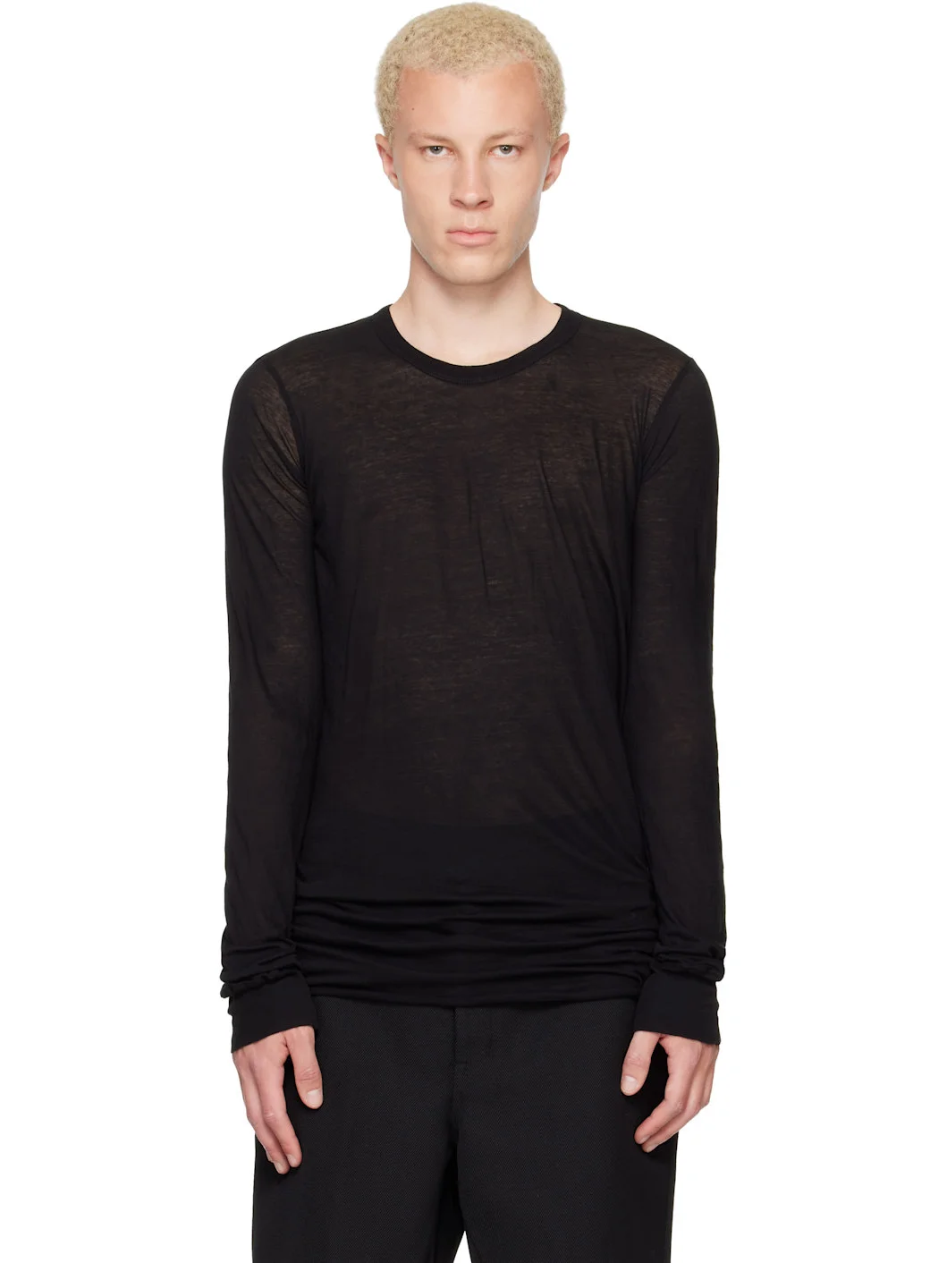 Black Tower Basic LS T-shirt - 1