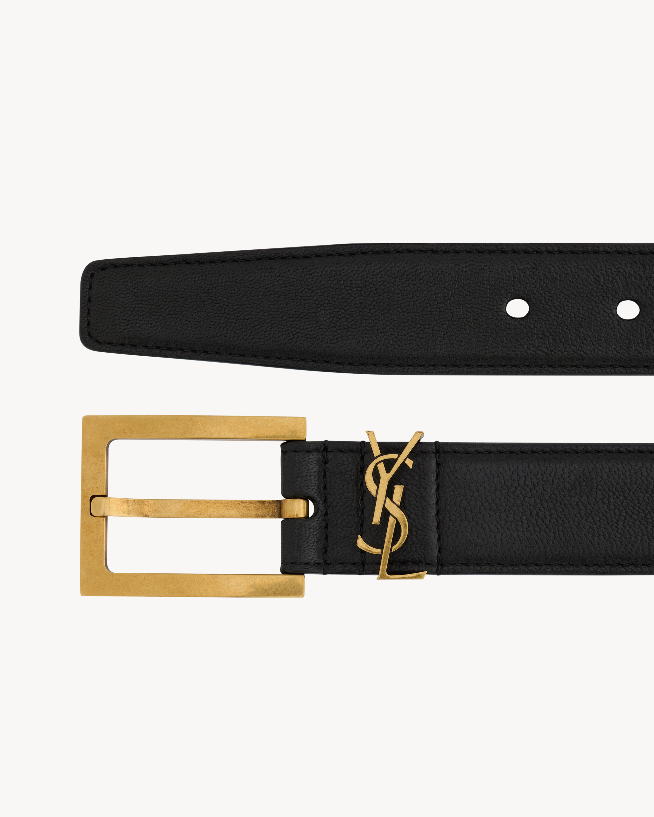 cassandre belt in grained lambskin - 2