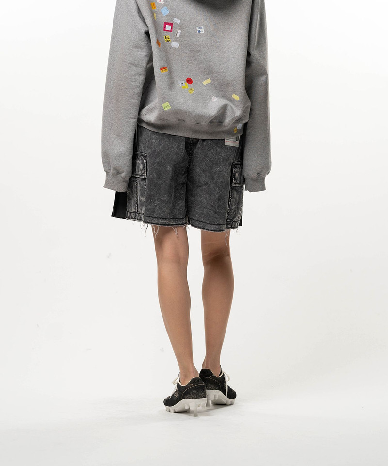 Combined Skirt Cargo Shorts 5