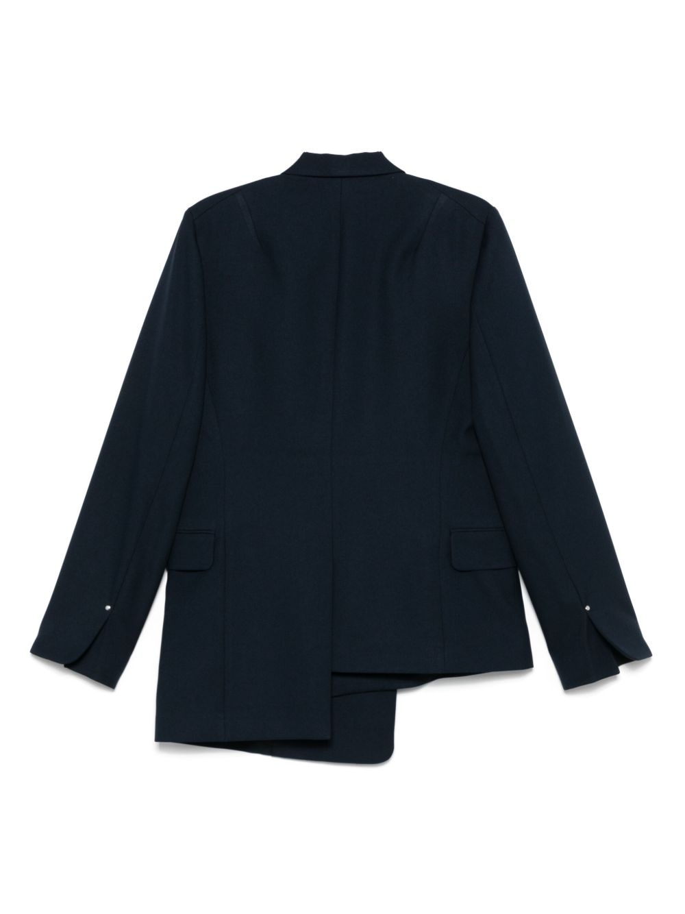 twill-weave blazer - 2
