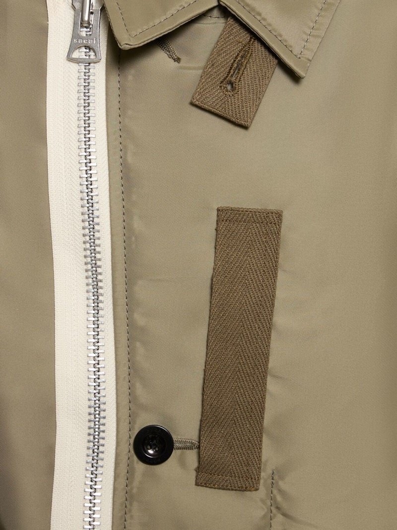 Nylon twill jacket - 5