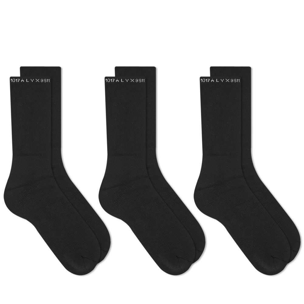 1017 ALYX 9SM Sock - 3 Pack - 1