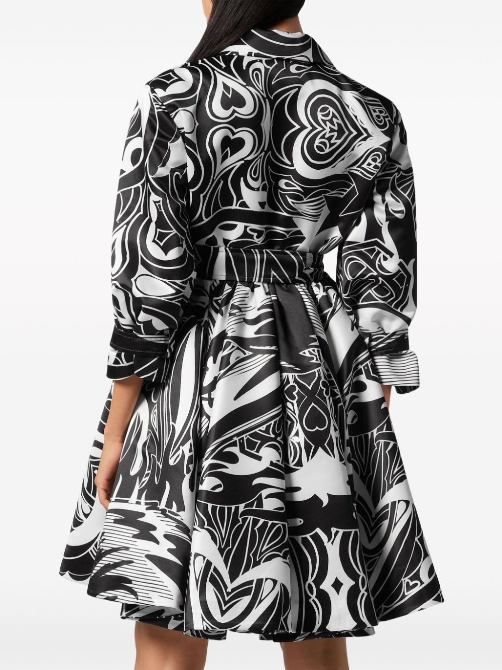 Tribal Circus trench coat - 3