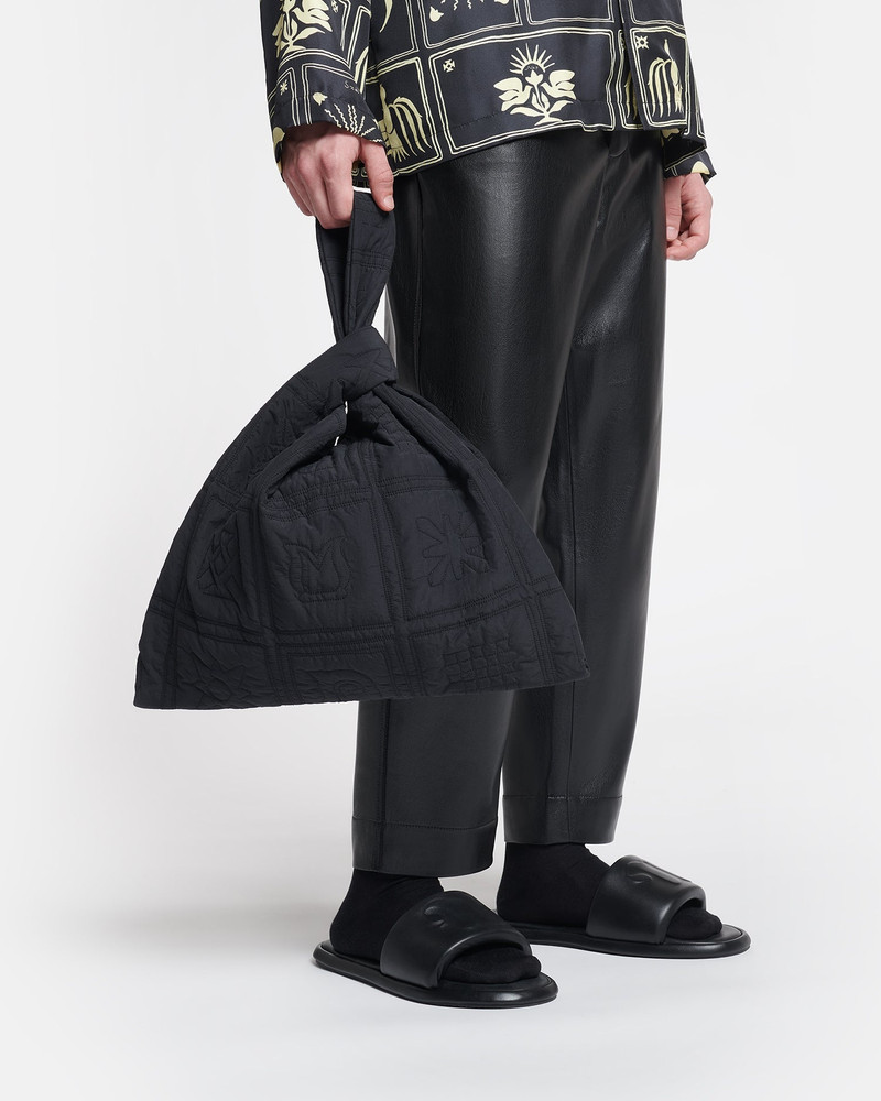 Quilted Tech-Poplin Clutch Bag 6