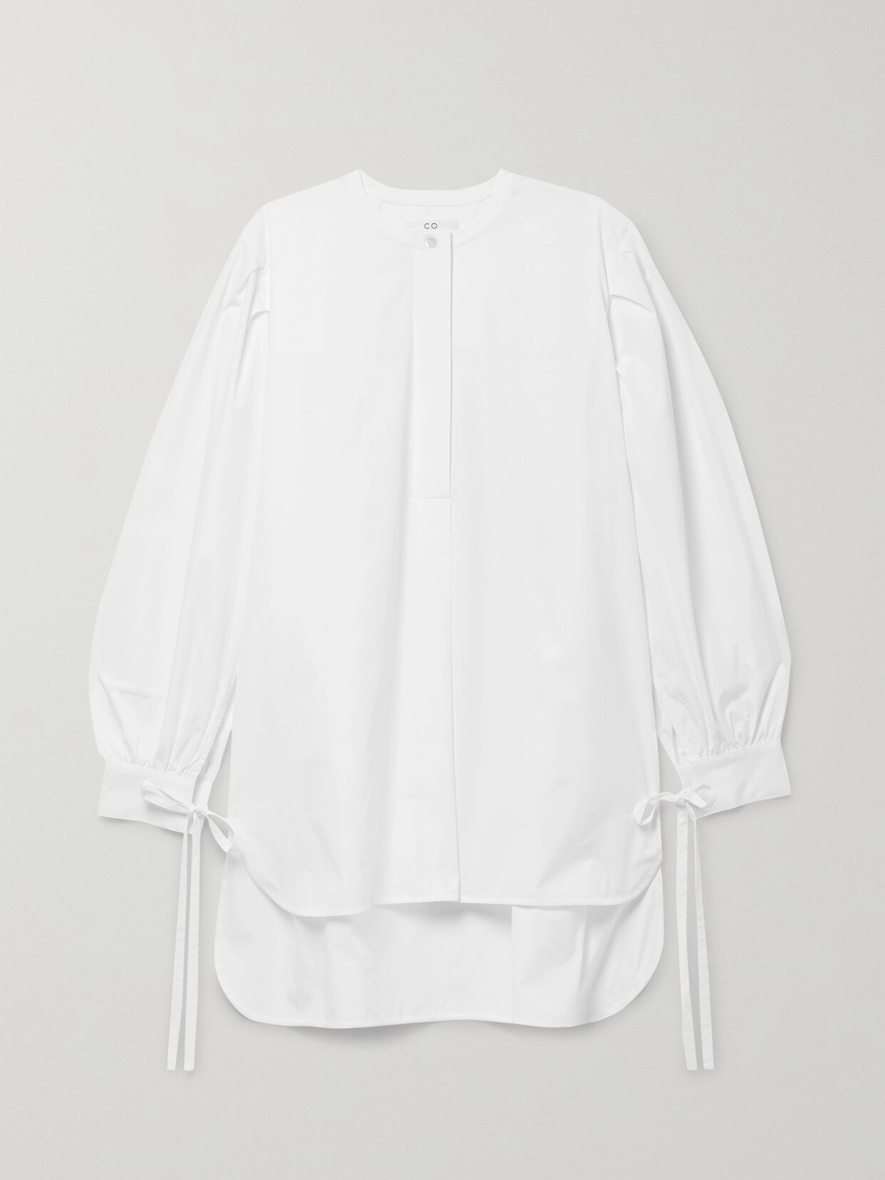Oversized Organic Cotton-poplin Shirt - 1