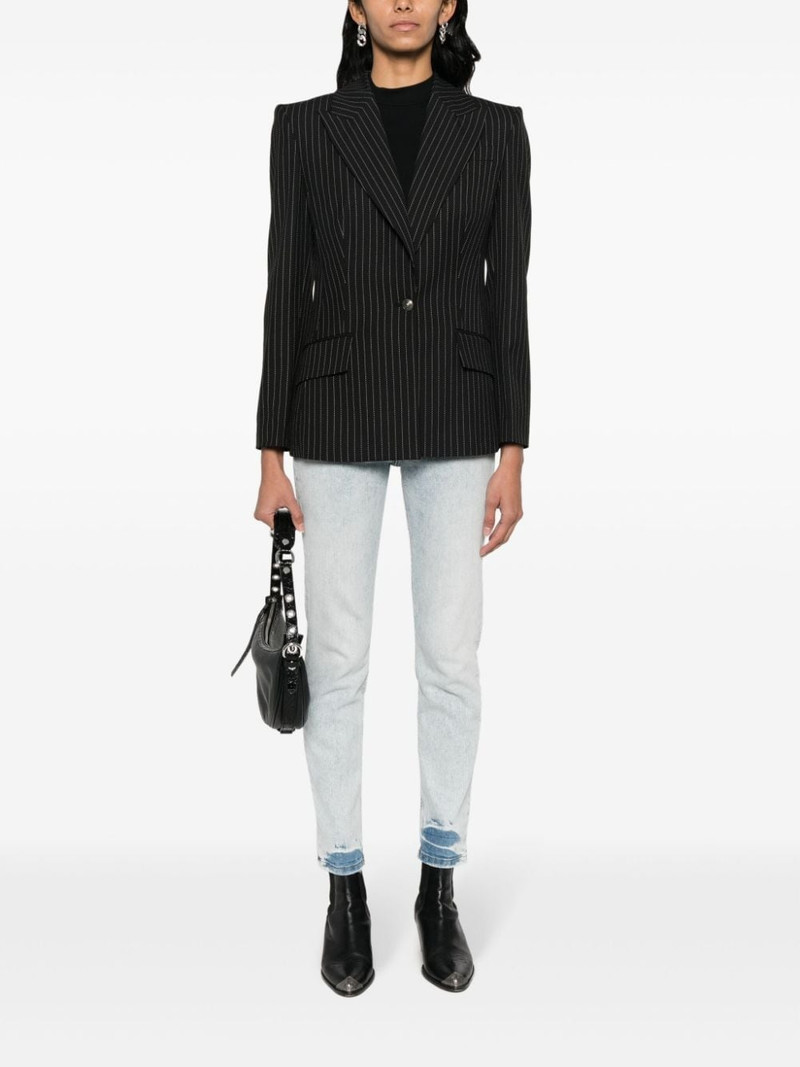 VERSACE JEANS COUTURE low-rise straight-leg jeans outlook
