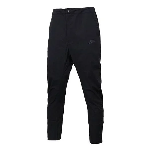 Nike Woven Athleisure Casual Sports Long Pants Black 927992-010 - 1