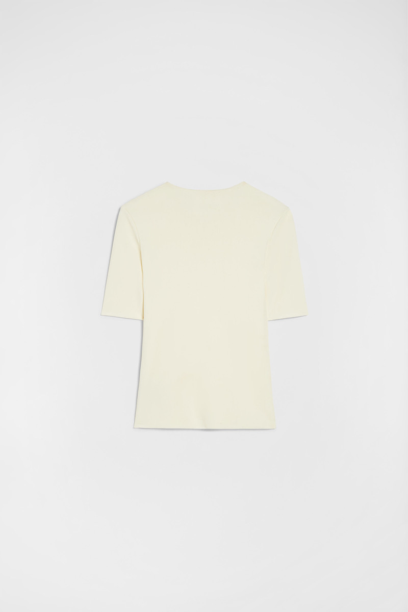 Fluid Viscose Crew-Neck Top 6