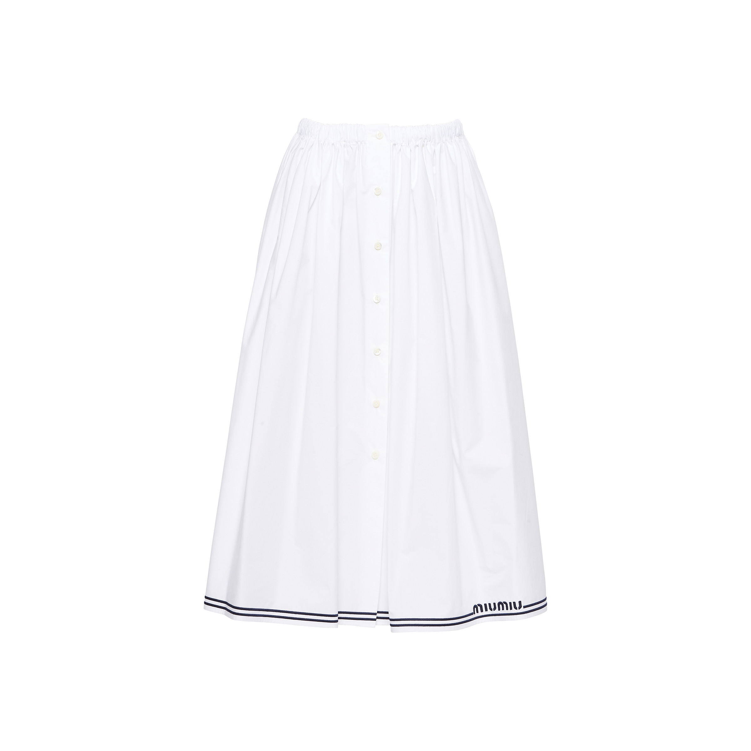 Poplin skirt - 1