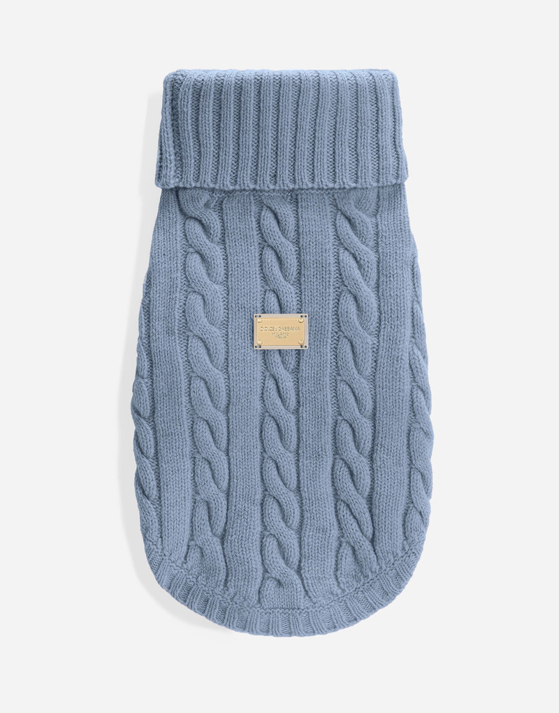 Wool dog sweater 1