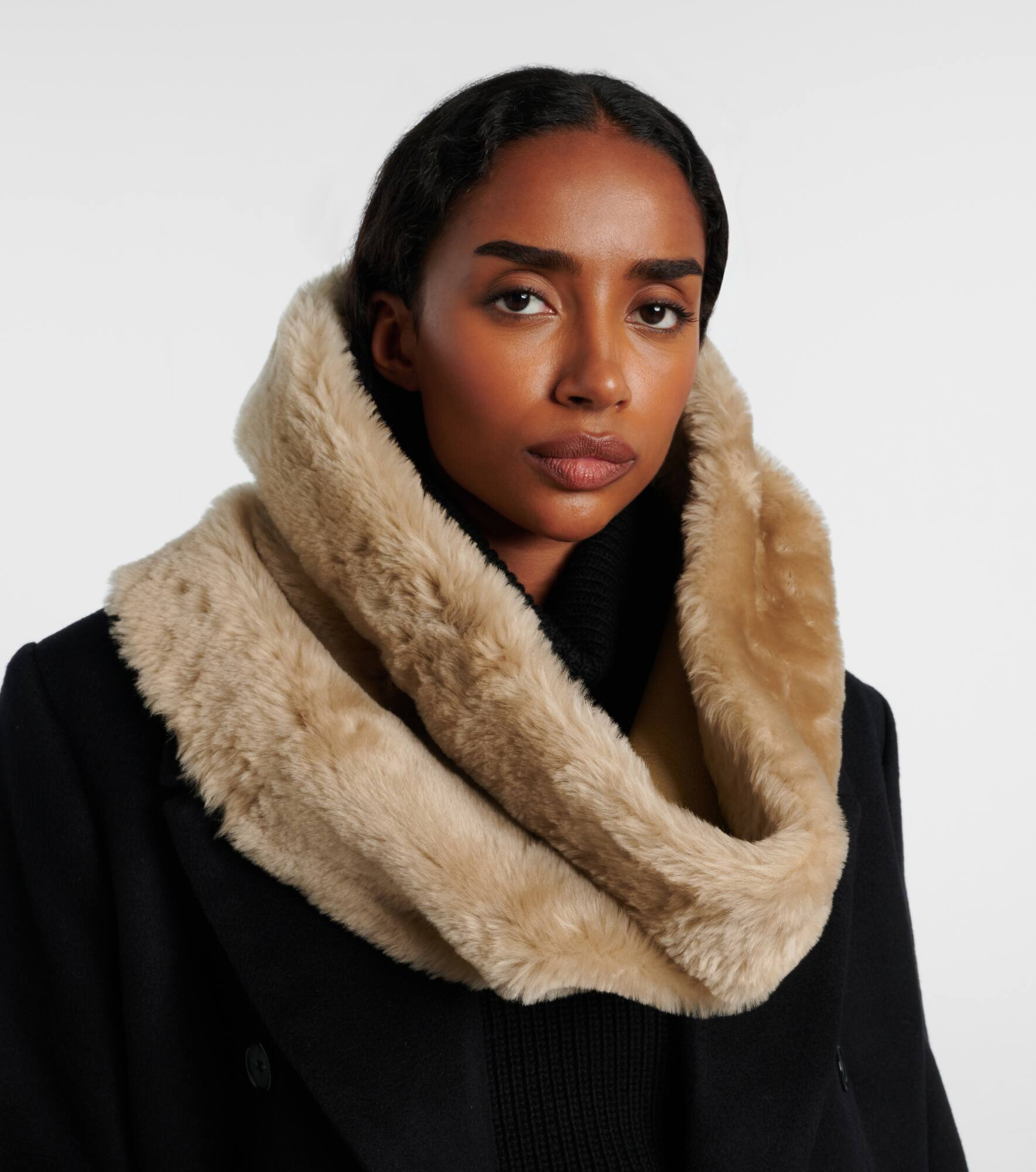 Shearling scarf - 2