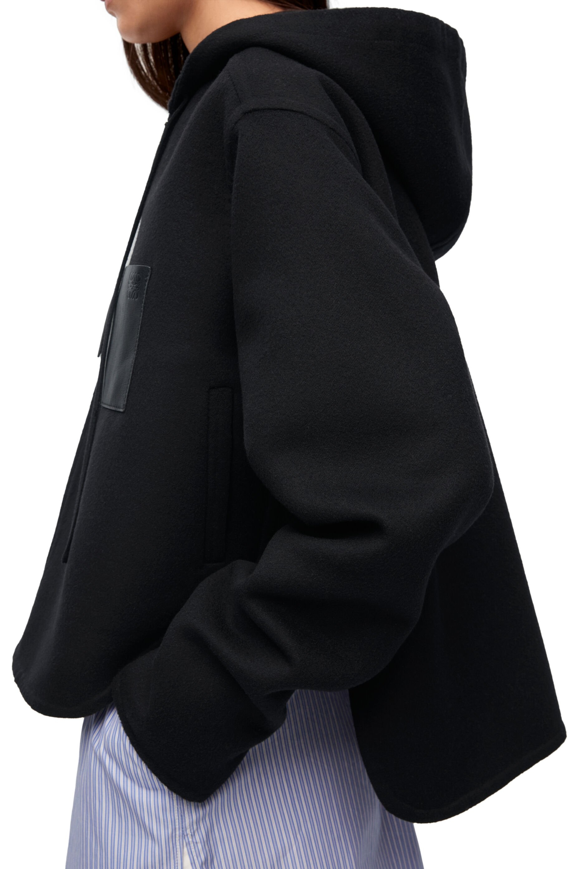 Hooded jacket in wool - 6