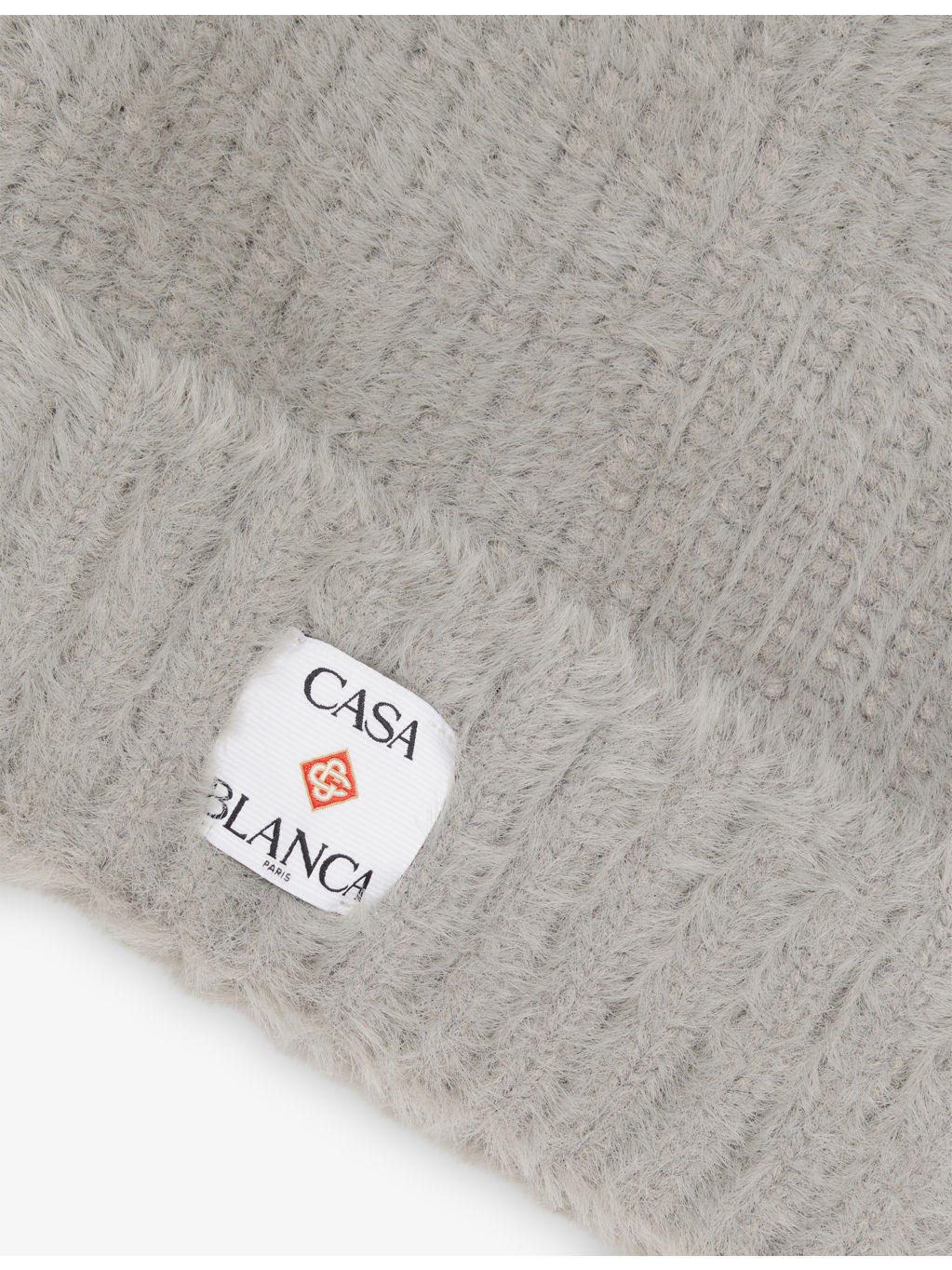 Logo-Patch Square Knitted Beanie Hat - 2