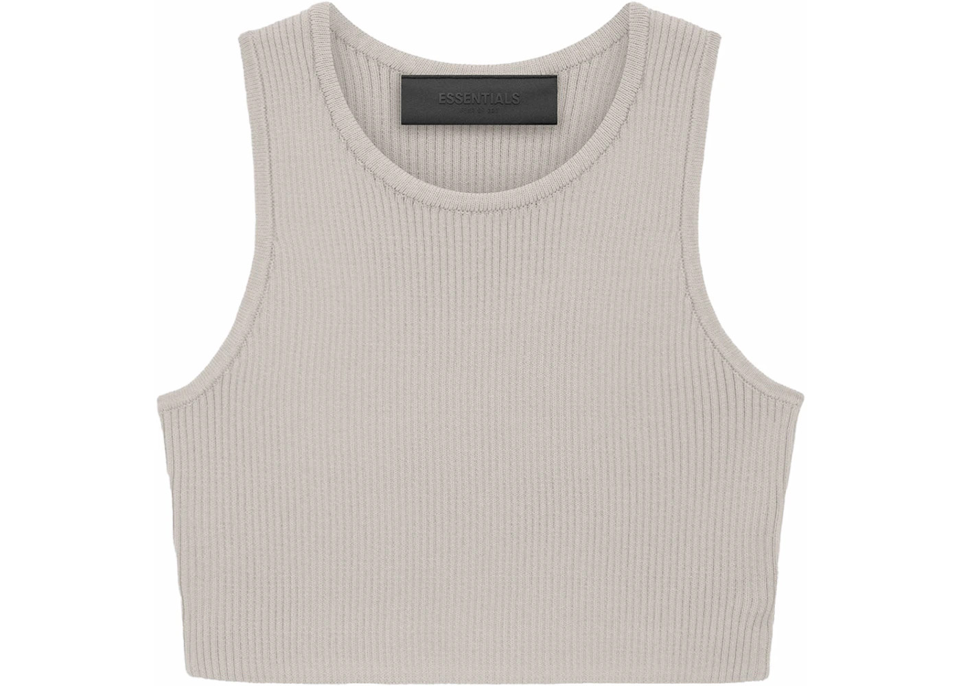 Fear of God Essentials Women's Sport Tank Silver Cloud - 1