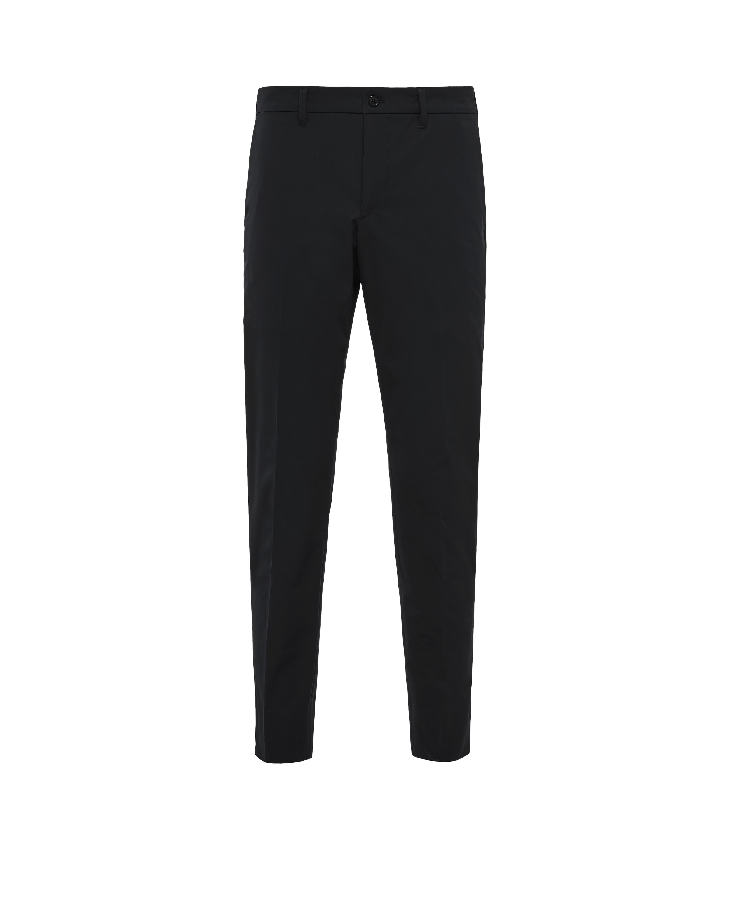 Stretch technical fabric trousers - 1