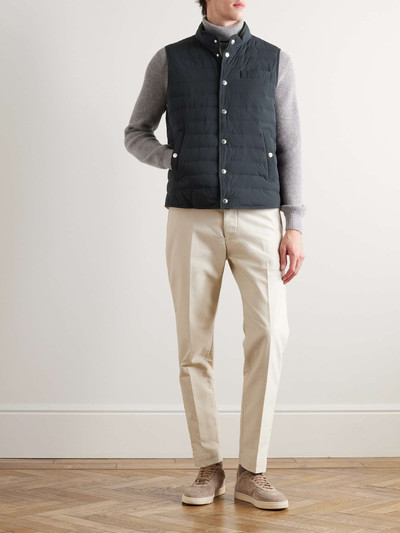 Brunello Cucinelli Quilted Nylon Down Gilet outlook