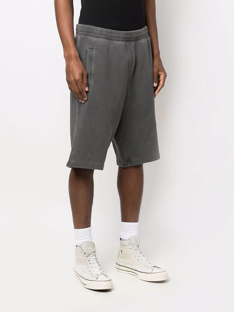 rear logo-patch shorts 3