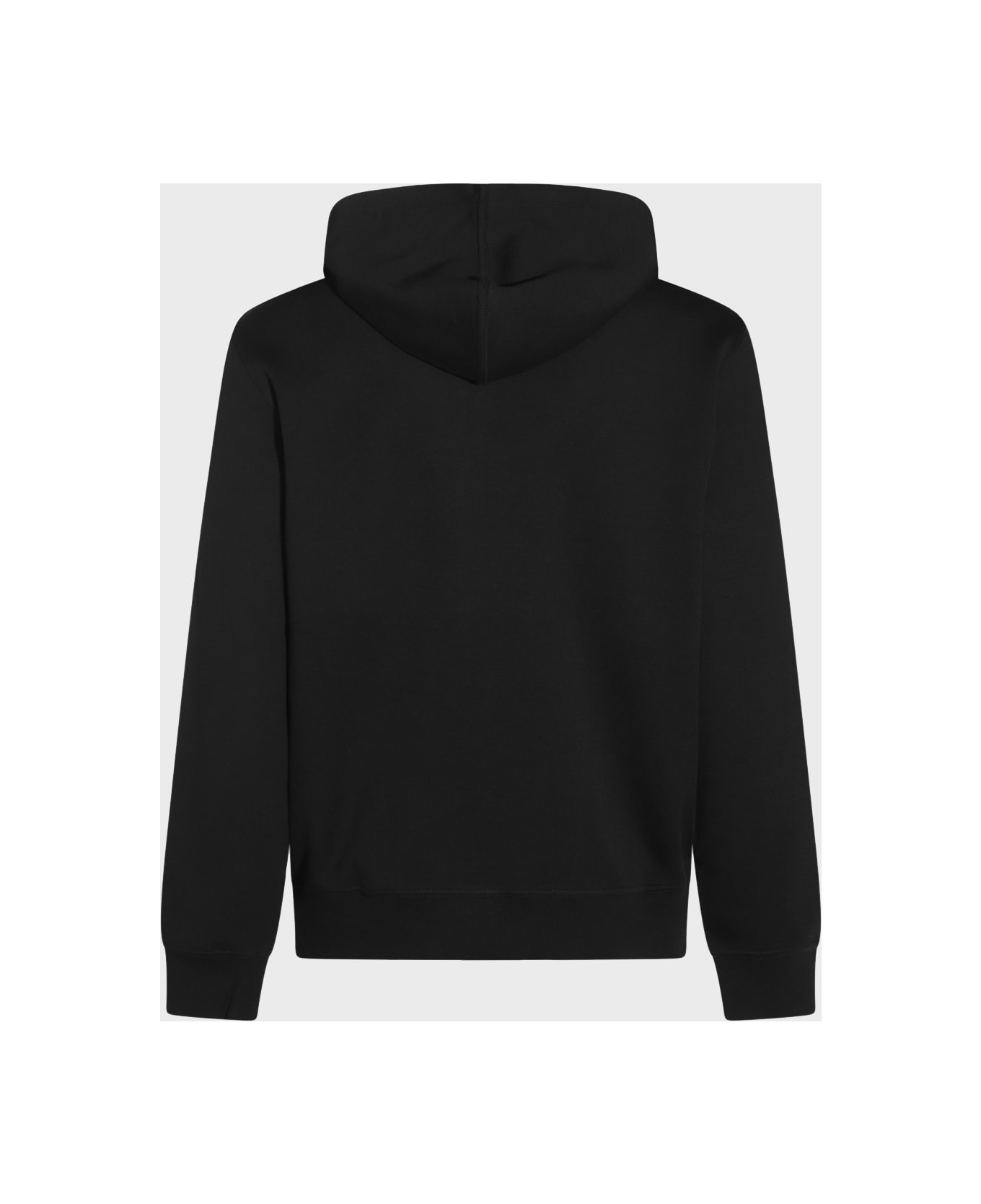 Black Cotton Sweatshirt - 2