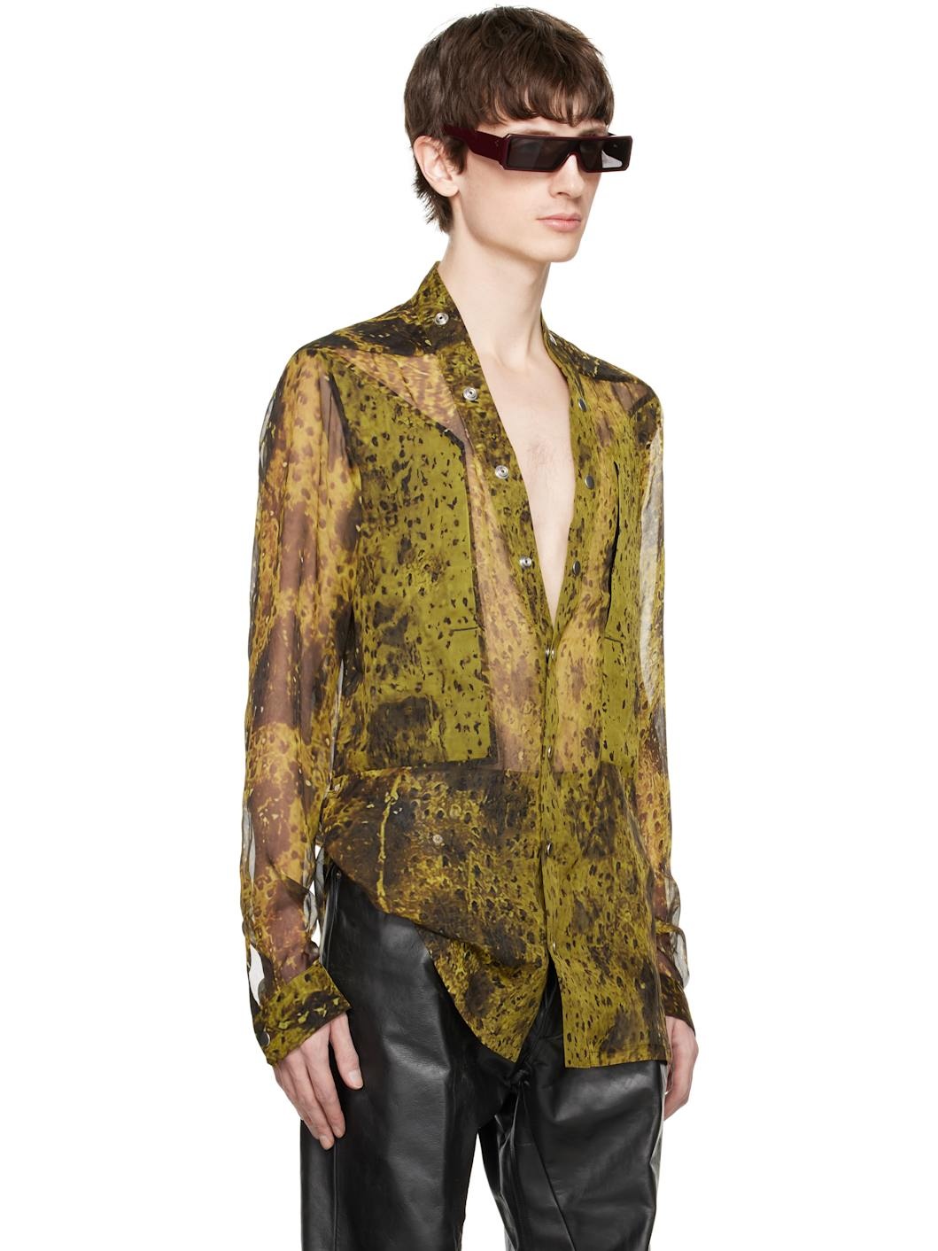 Yellow Hollywood Larry Fogpocket Shirt - 2