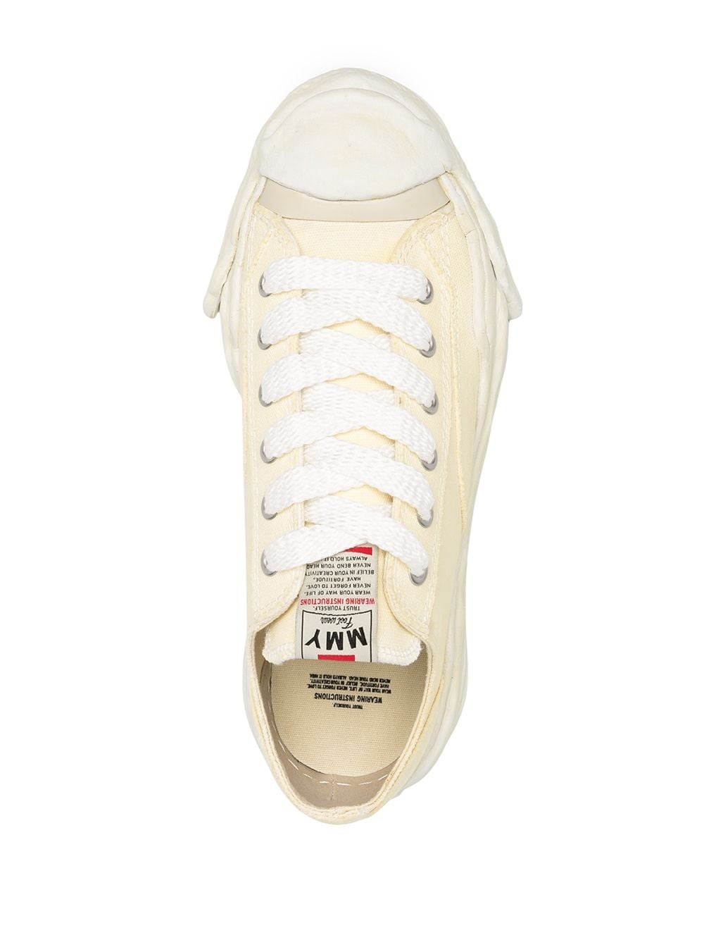 logo patch sneakers - 4