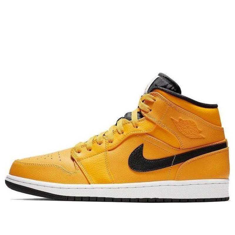 Air Jordan 1 Mid 'University Gold Black' 554724-700 - 1