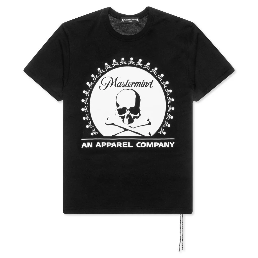 MASTERMIND WORLD MOVIE T-SHIRT - BLACK - 1