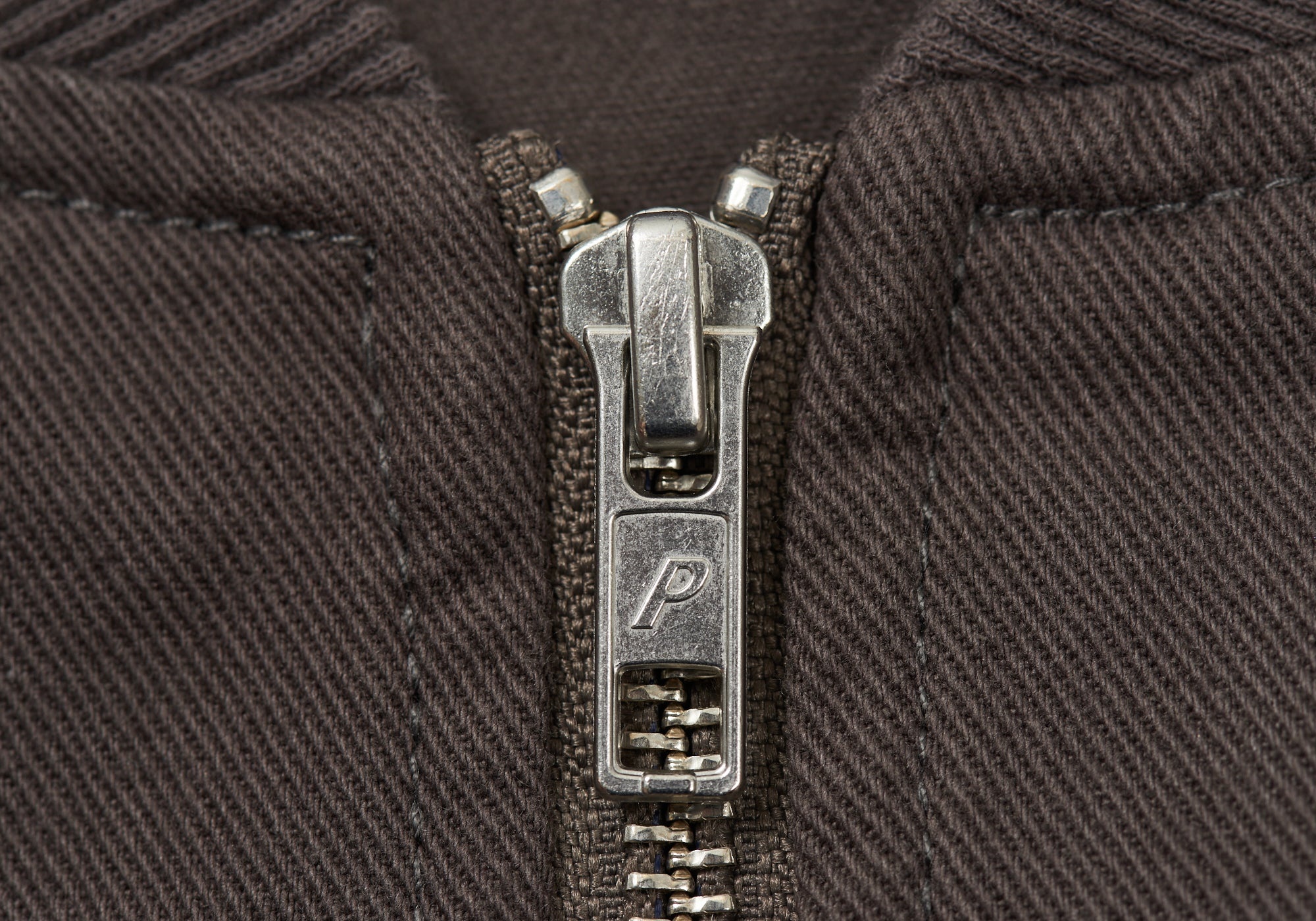 PALACE JIMMY'Z WASHED TWILL BOMBER GREY - 4