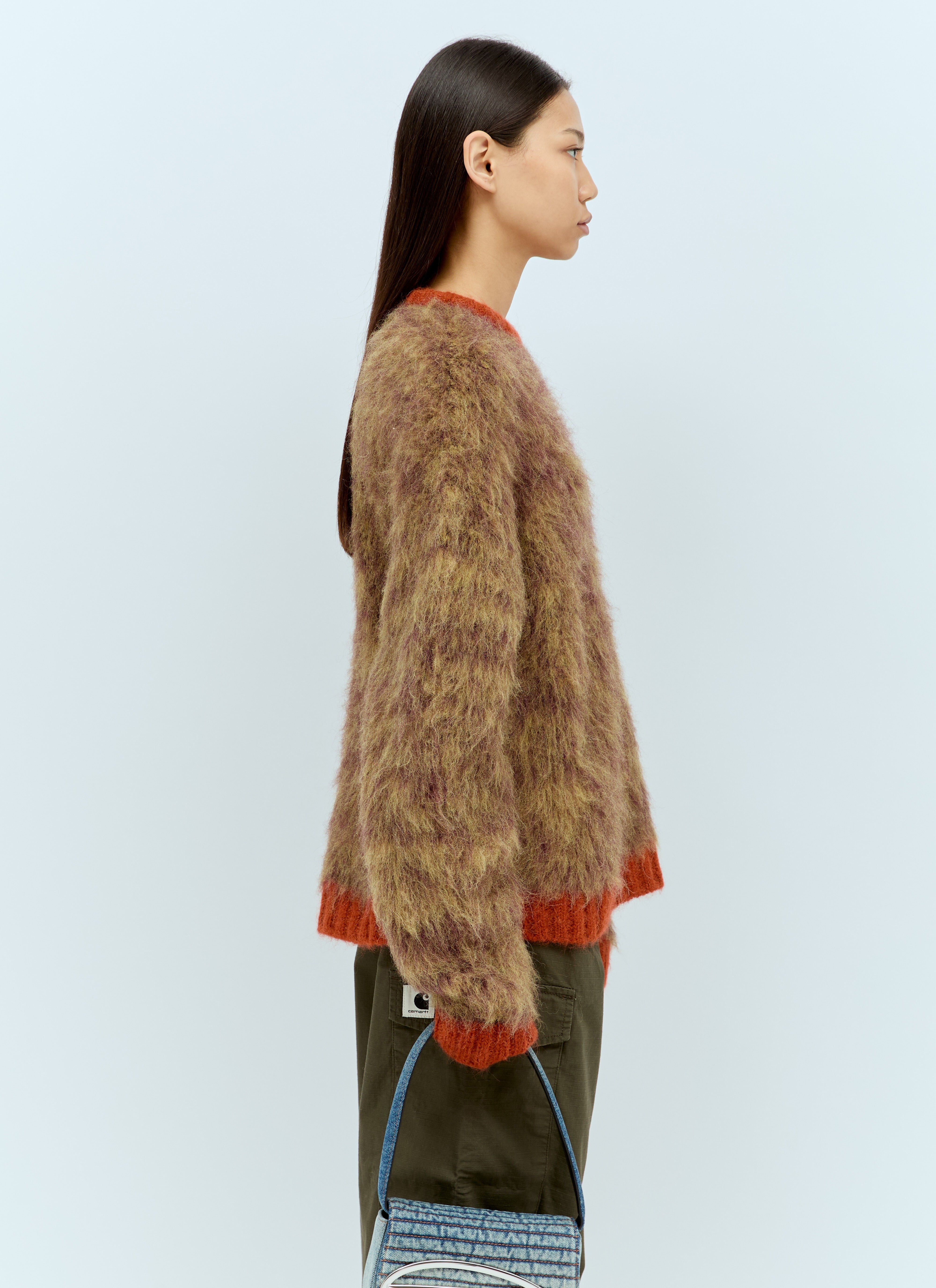Marled Alpaca Crewneck Sweater - 2