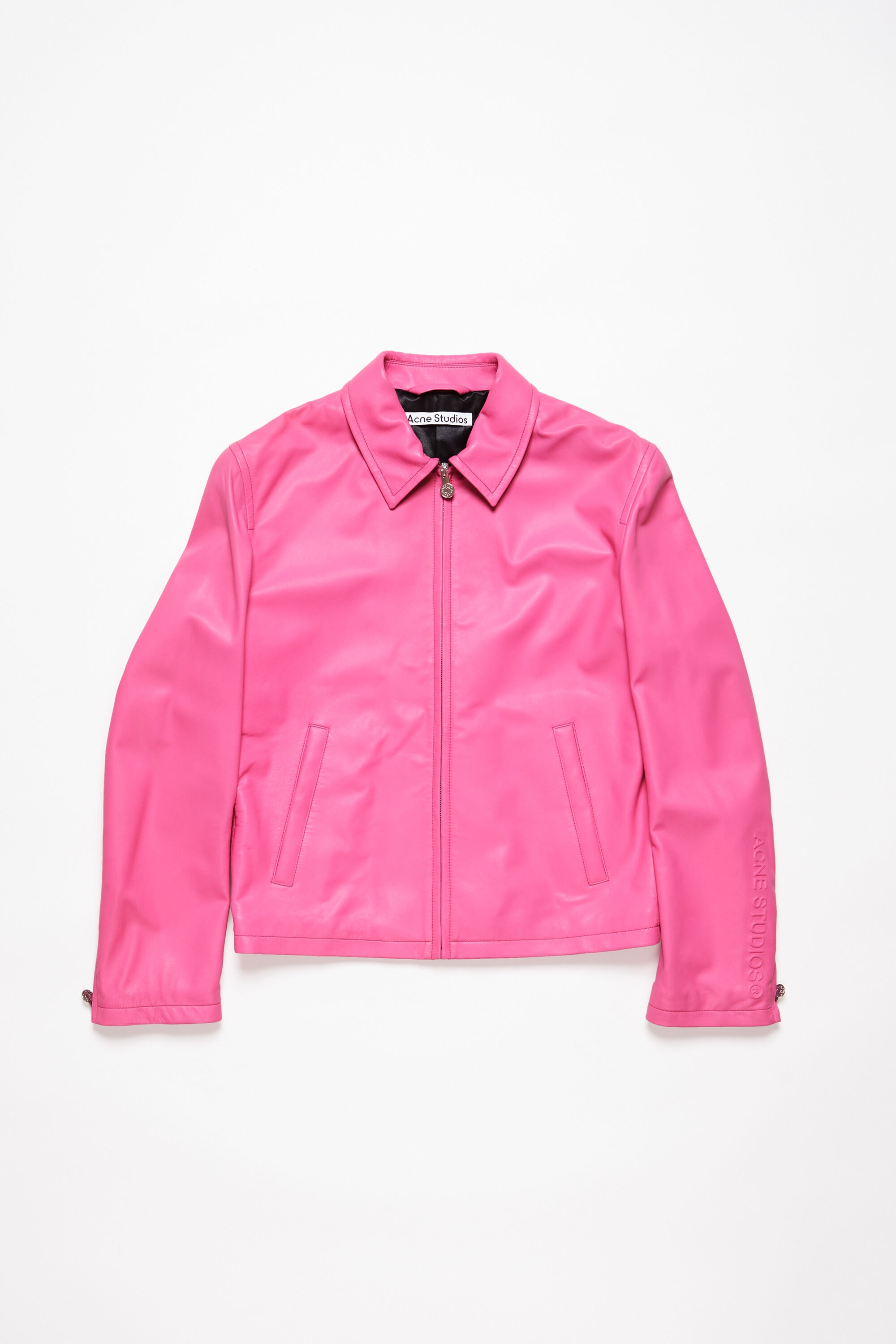 Leather jacket - Bubble Pink - 1