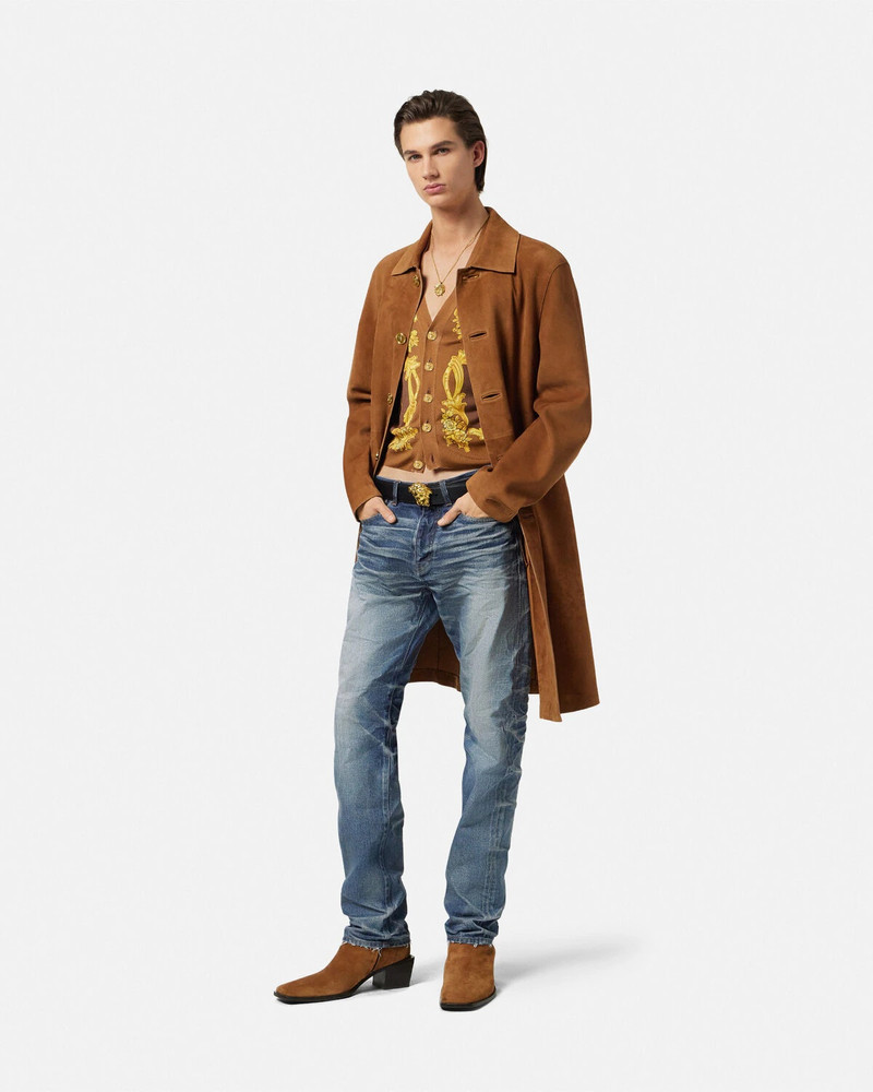 VERSACE Regular-Fit Japanese Jeans outlook