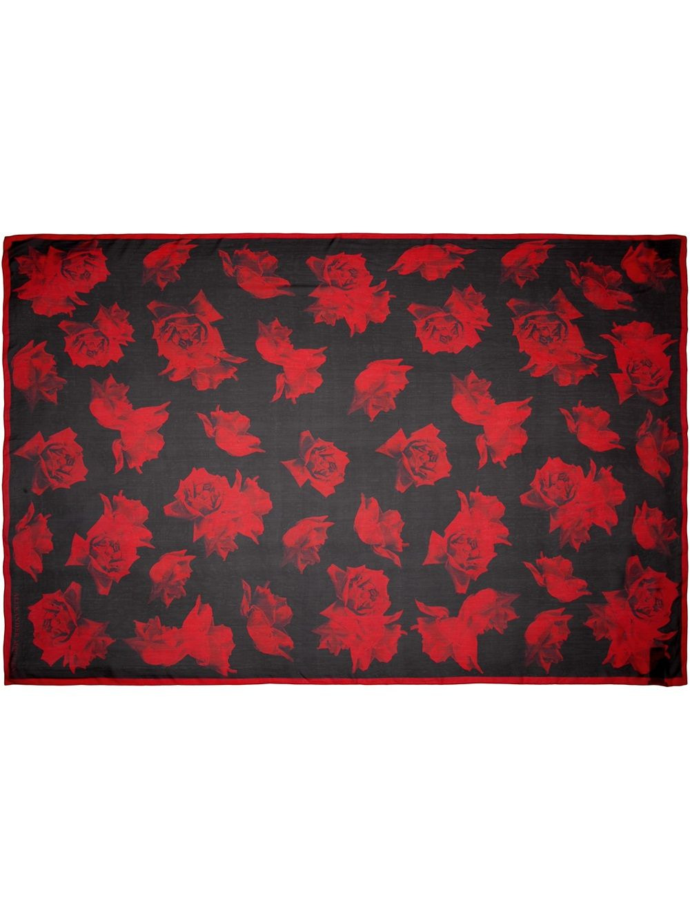 rose print scarf - 6
