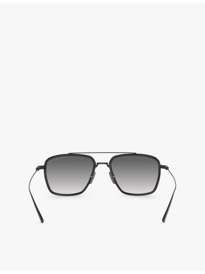 D4000530 Square-Frame Metal Sunglasses 4