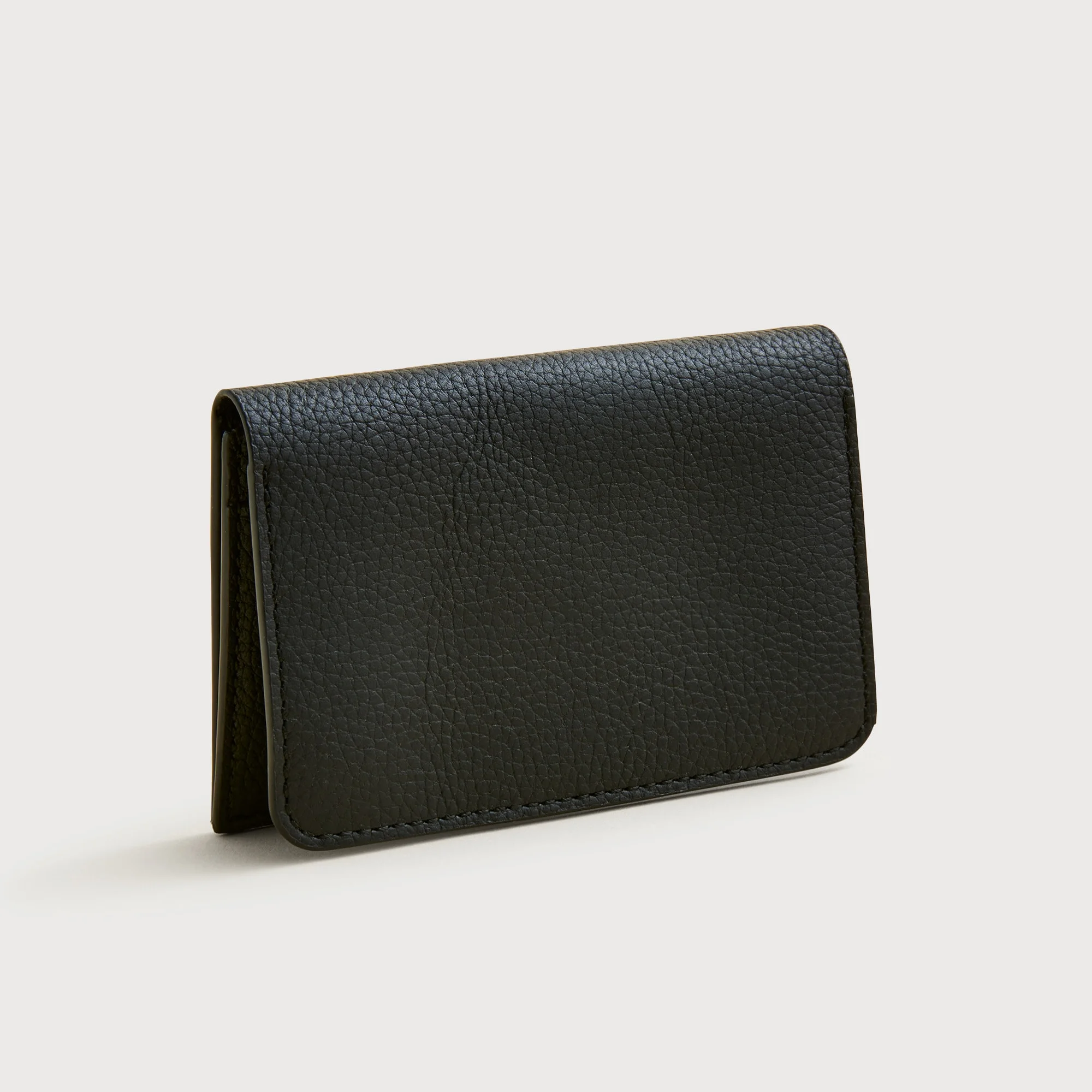 Leather bifold cardholder - 1