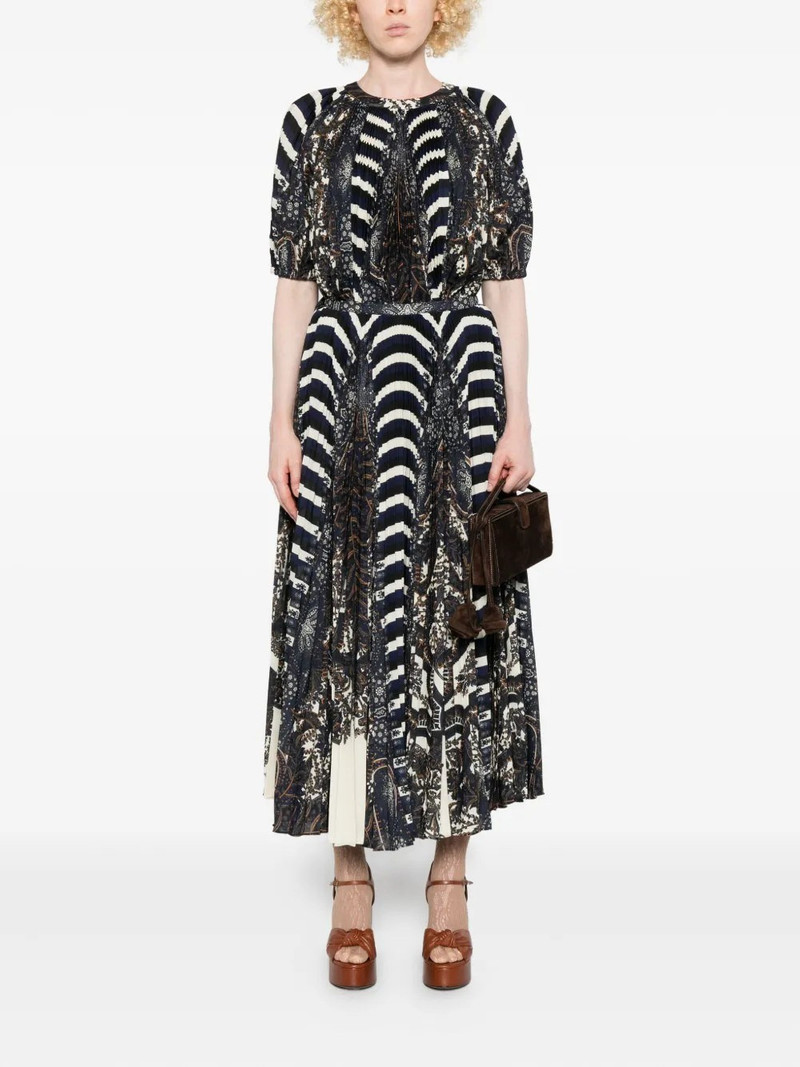 ULLA JOHNSON SHAYNA PLEATED MIDI SKIRT outlook