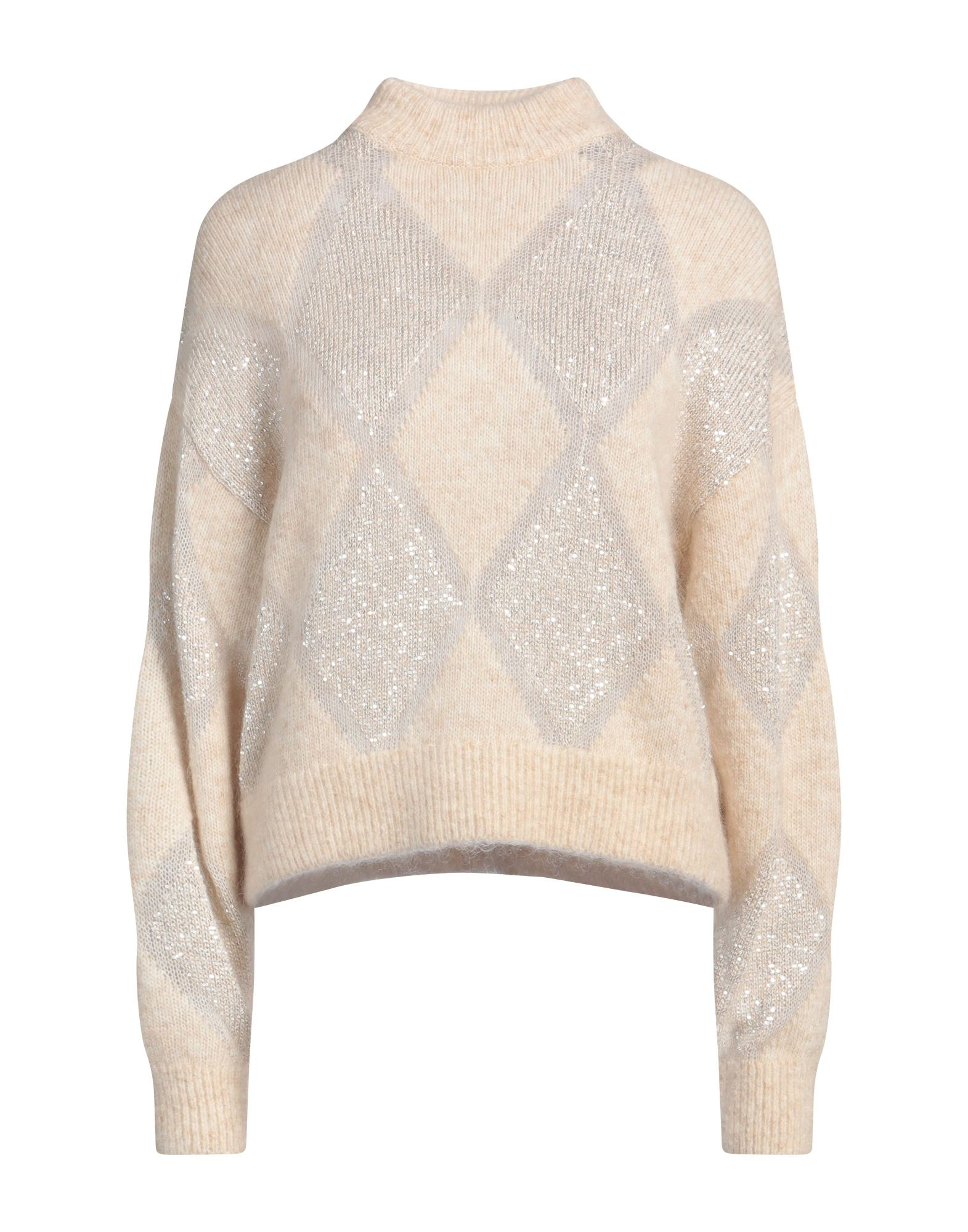 Beige Women's Sweater - 1