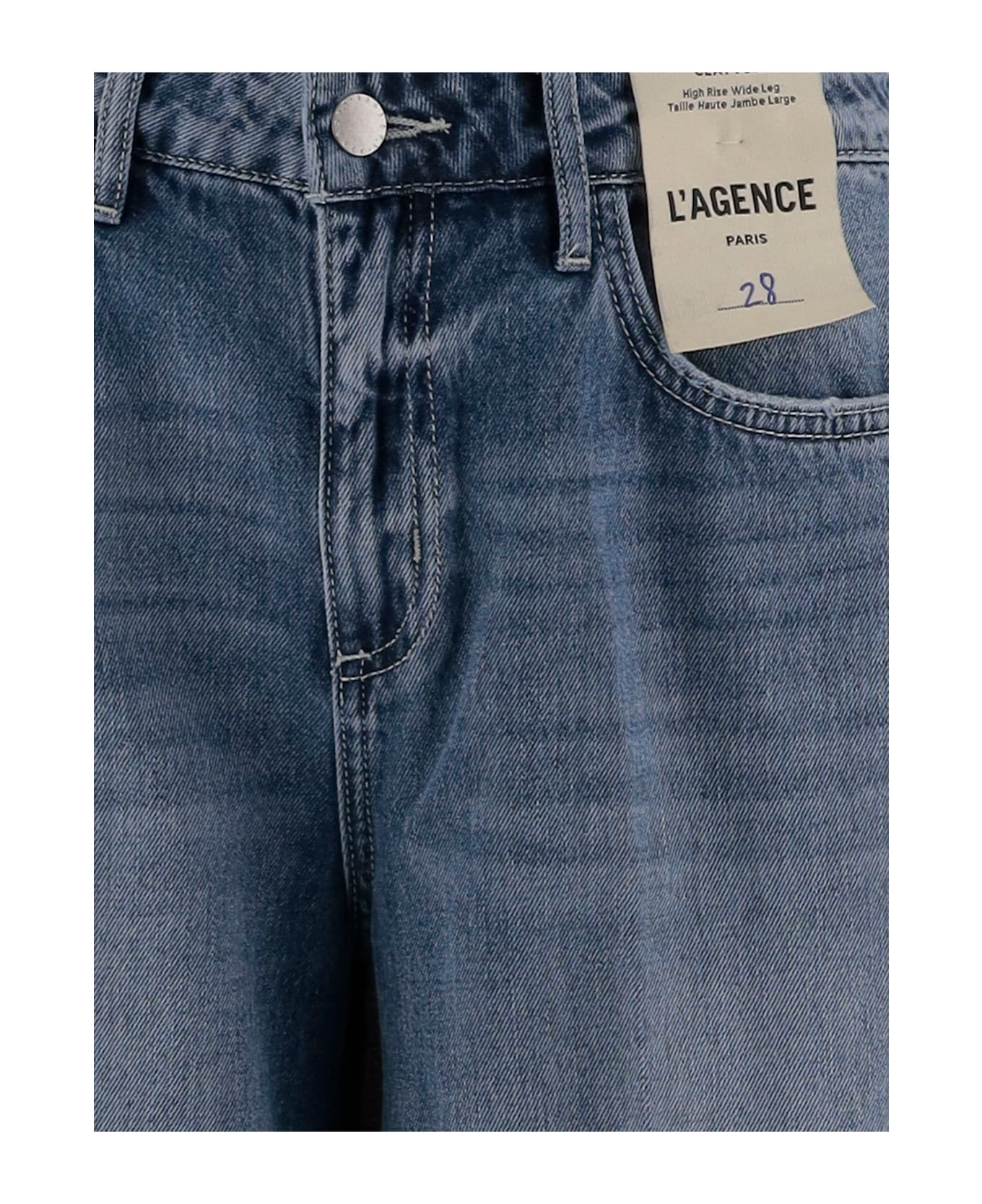 Cotton Denim Jeans - 3