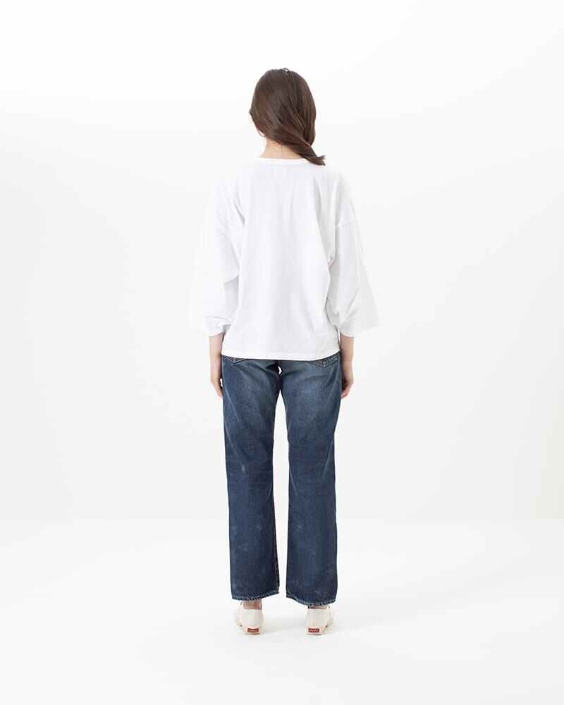 KIMONO TEE W WHITE - 4