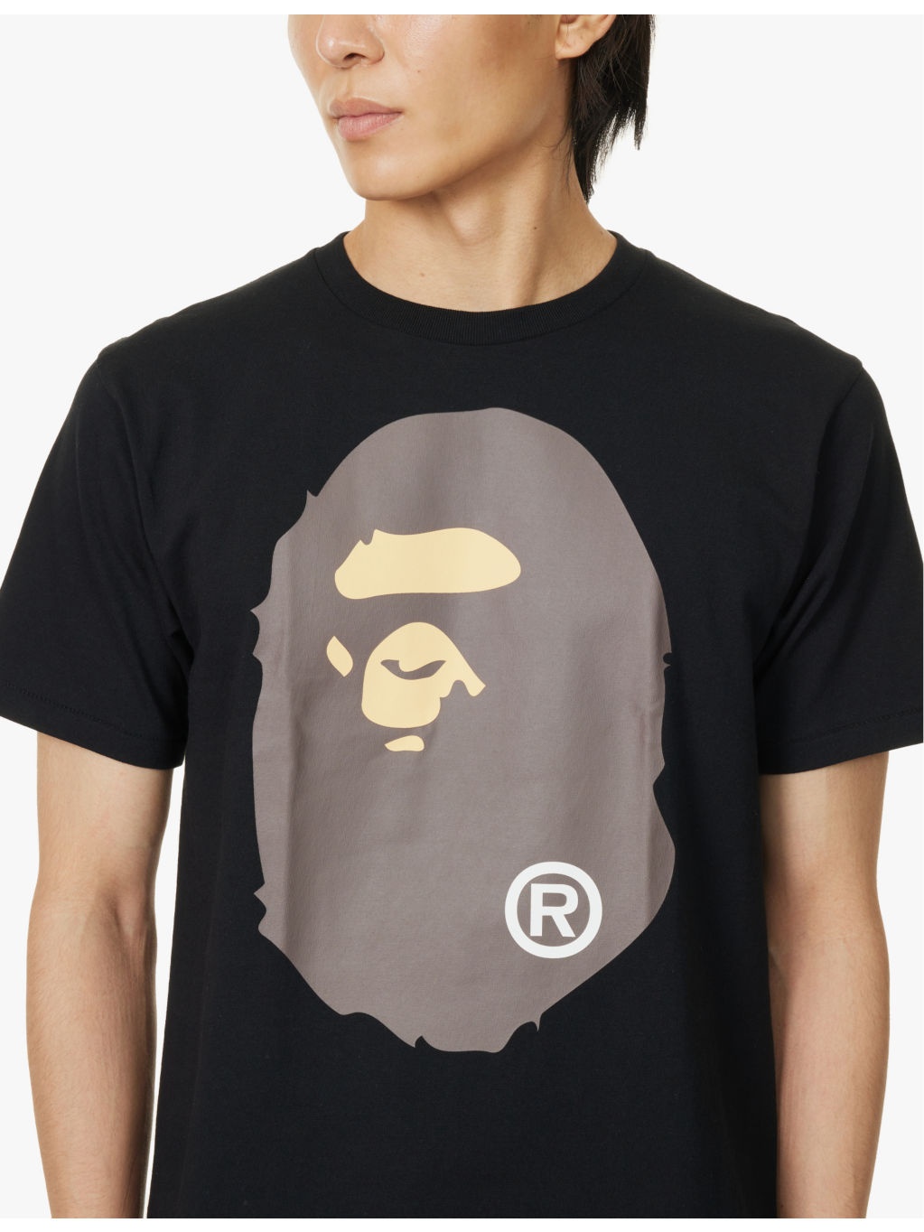 Big Ape Head graphic-print cotton-jersey T-shirt - 5