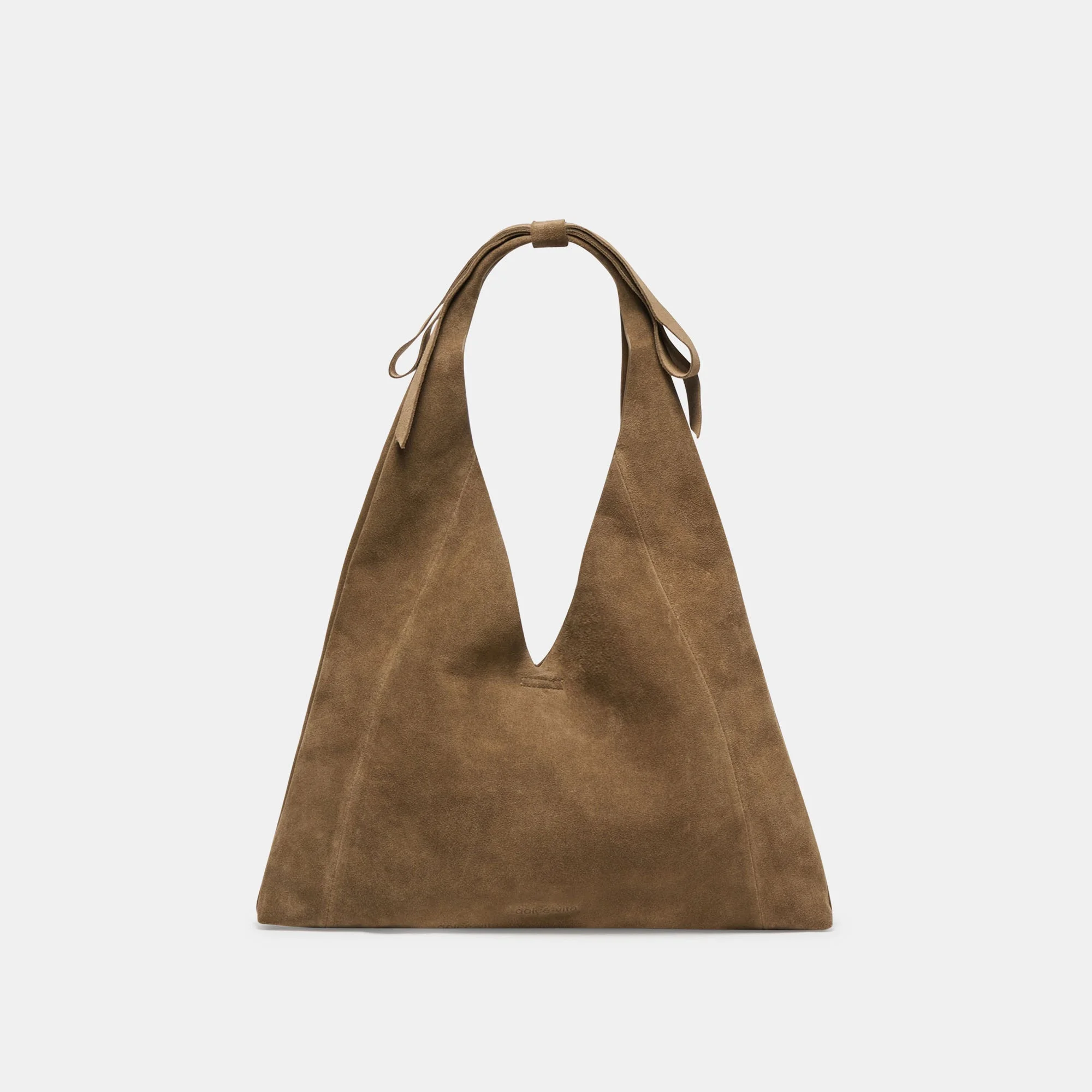 MARIE TOTE OLIVE SUEDE - 1