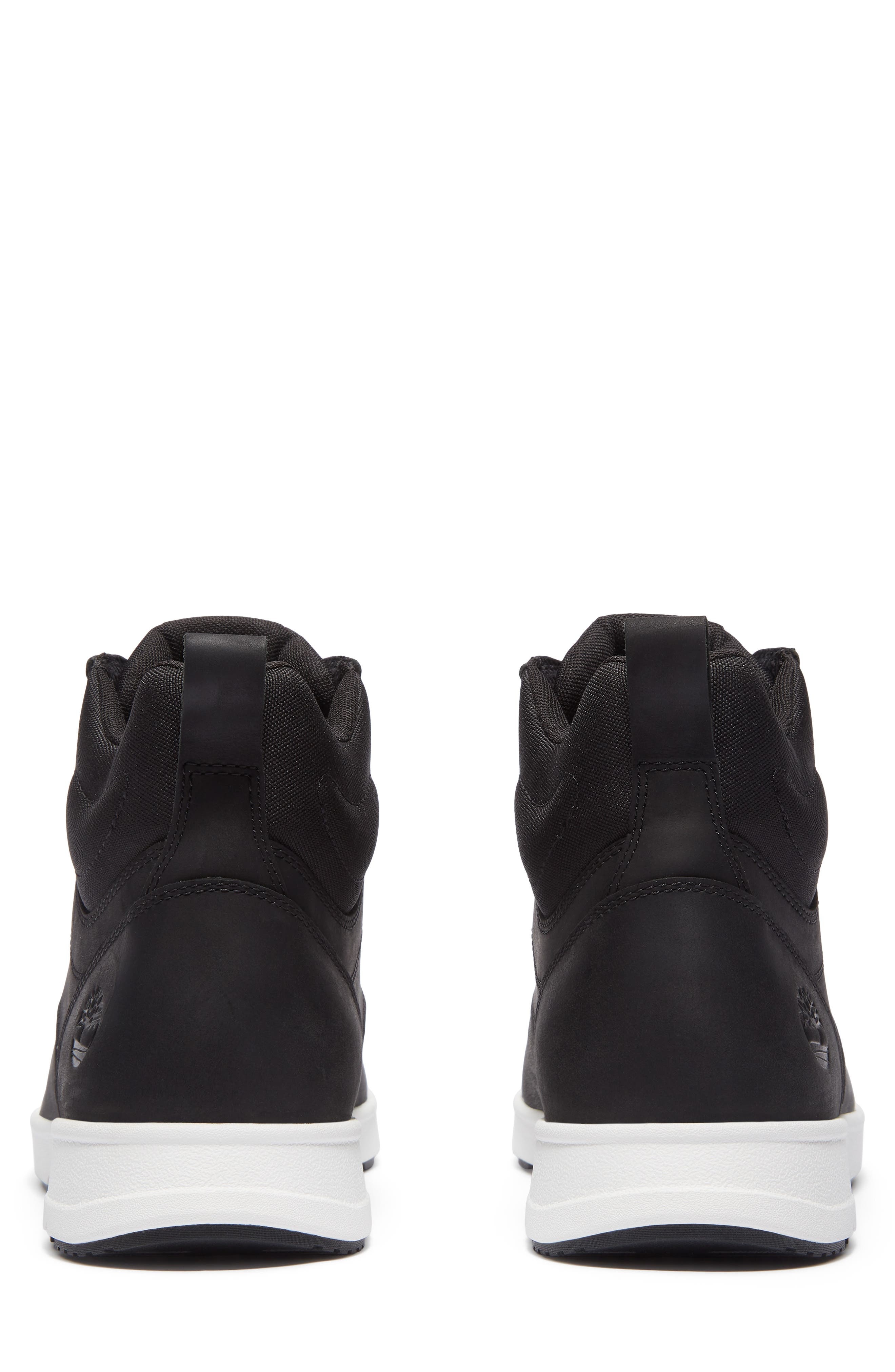 Timberland Parker Street High Top Sneaker in Black Full Grain at Nordstrom - 2
