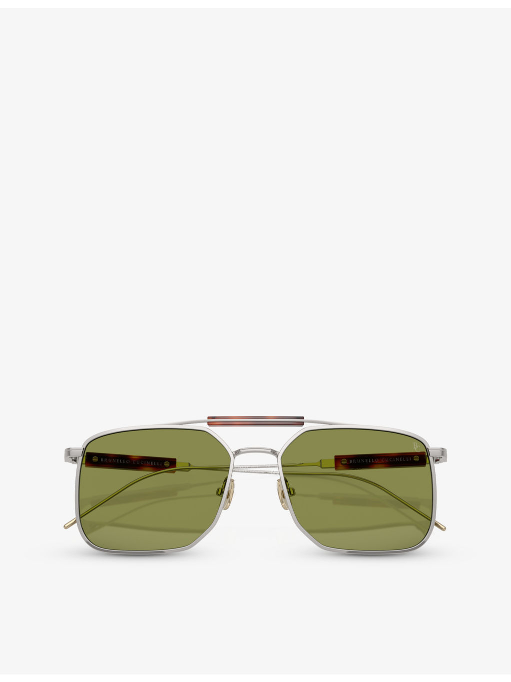 BC2005ST Square-Frame Titanium Sunglasses - 4