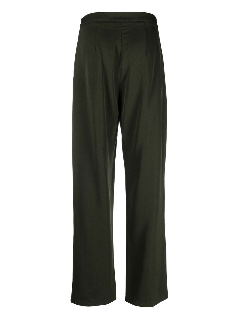 Sara Lanzi pleated high-rise trousers outlook