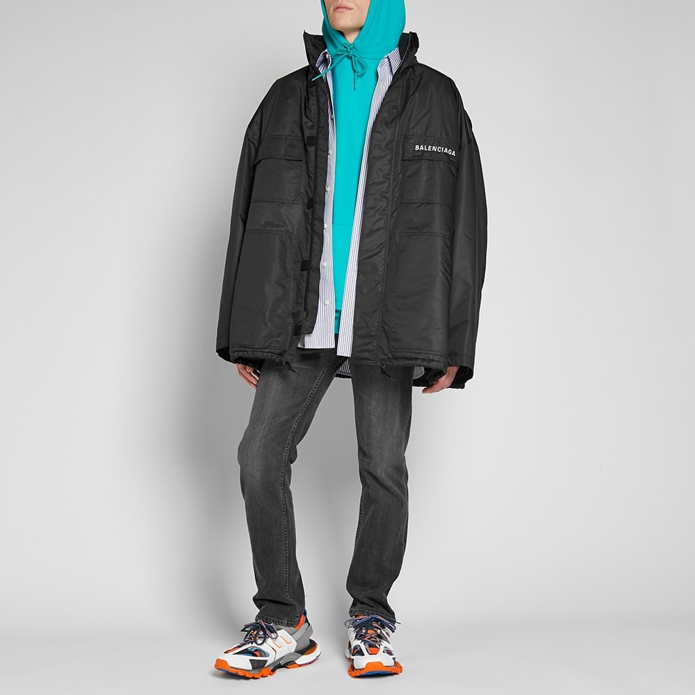 Balenciaga Technical Ripstop Parka - 6