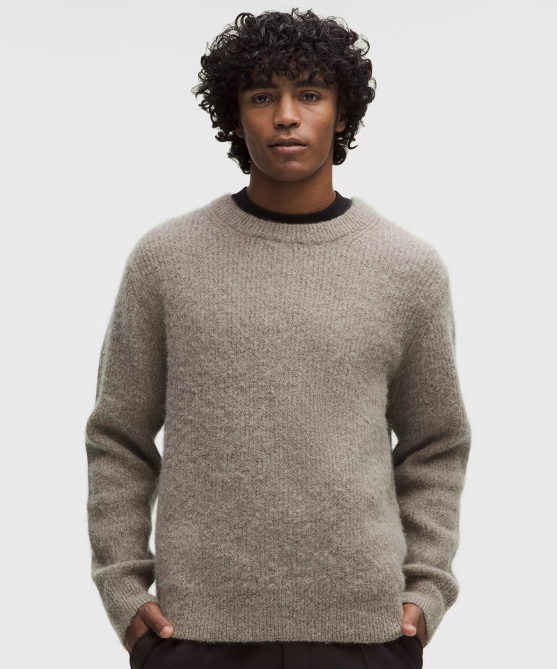 Wool-Blend Ribbed Sweater 1